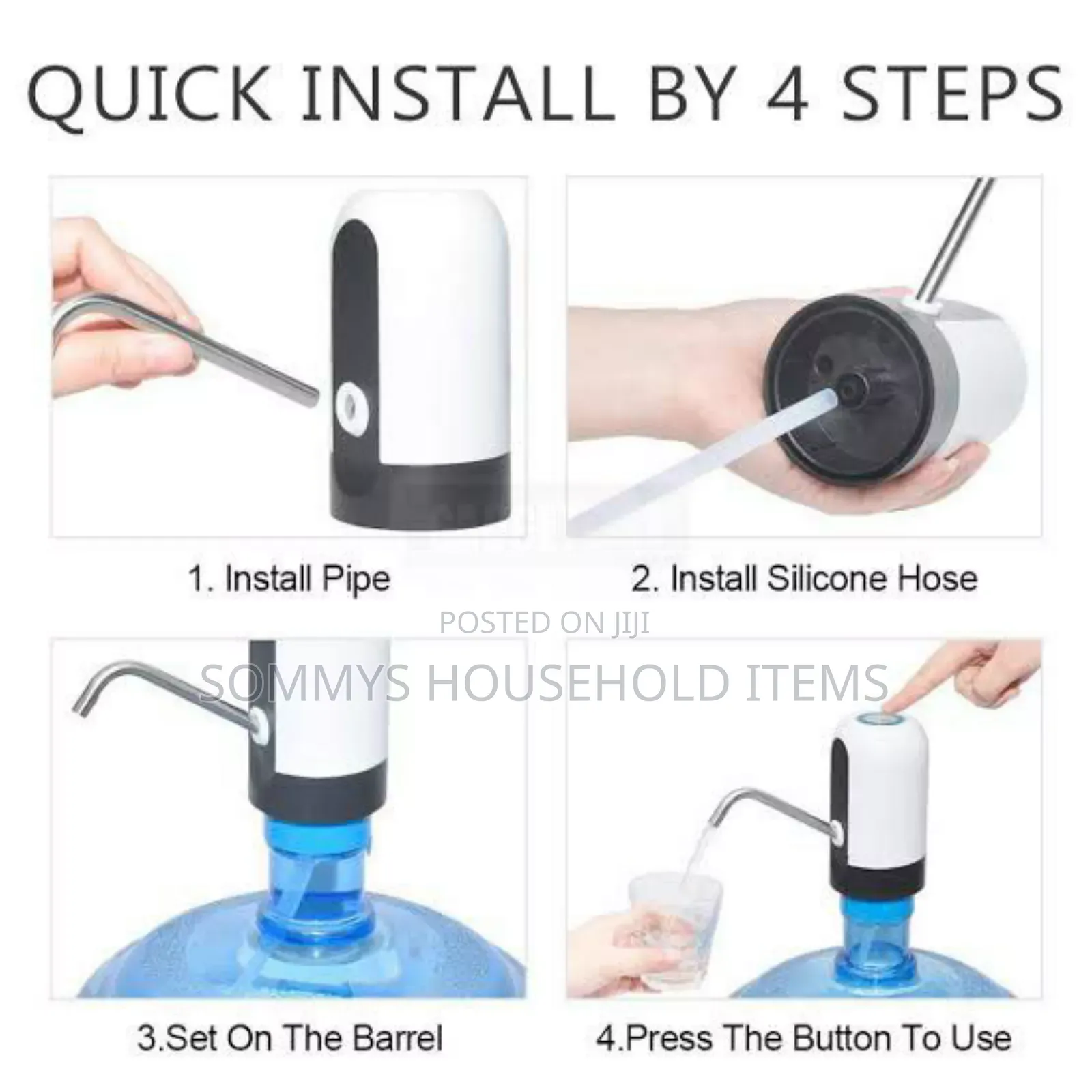 Automatic Rechargeable Water Dispenser