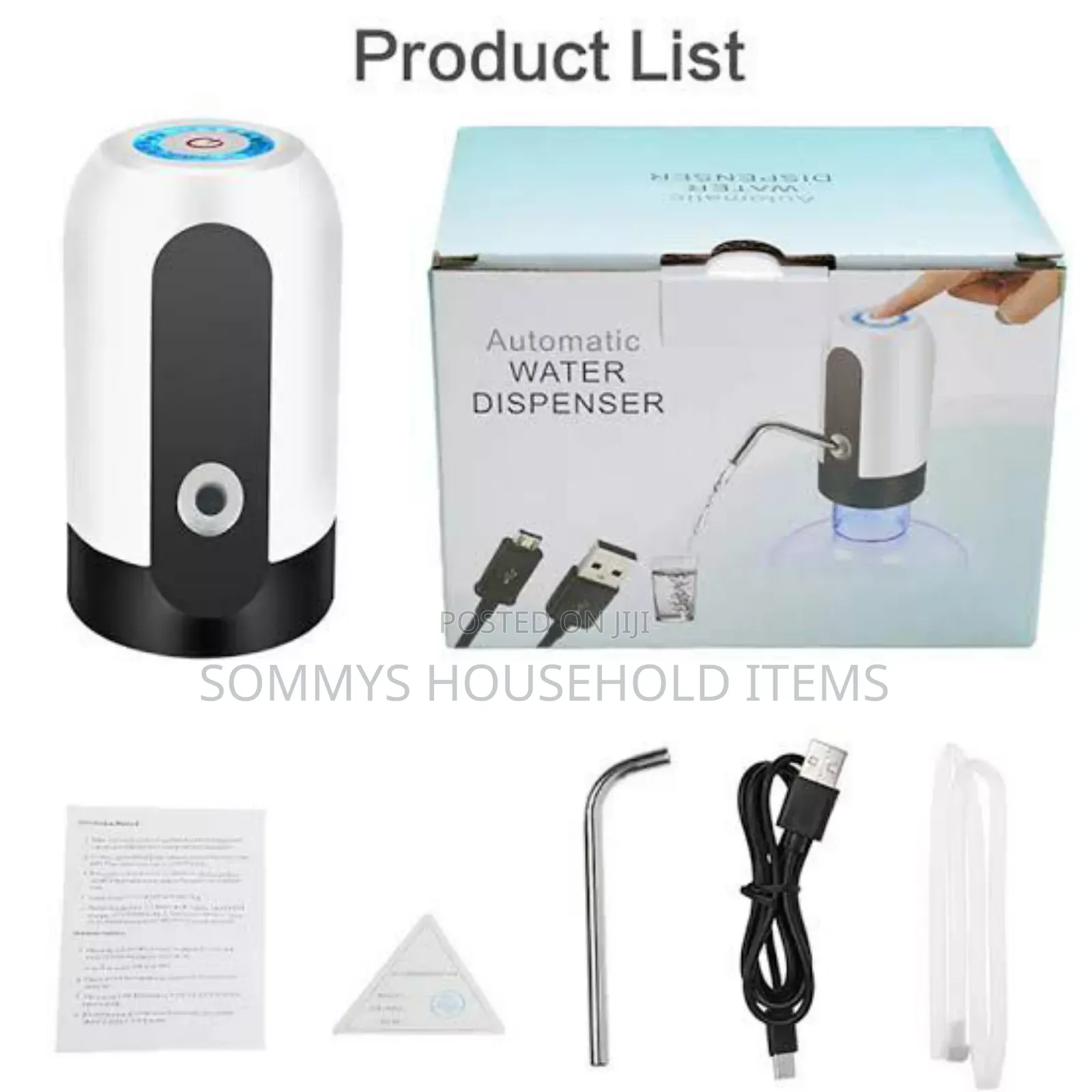 Automatic Rechargeable Water Dispenser