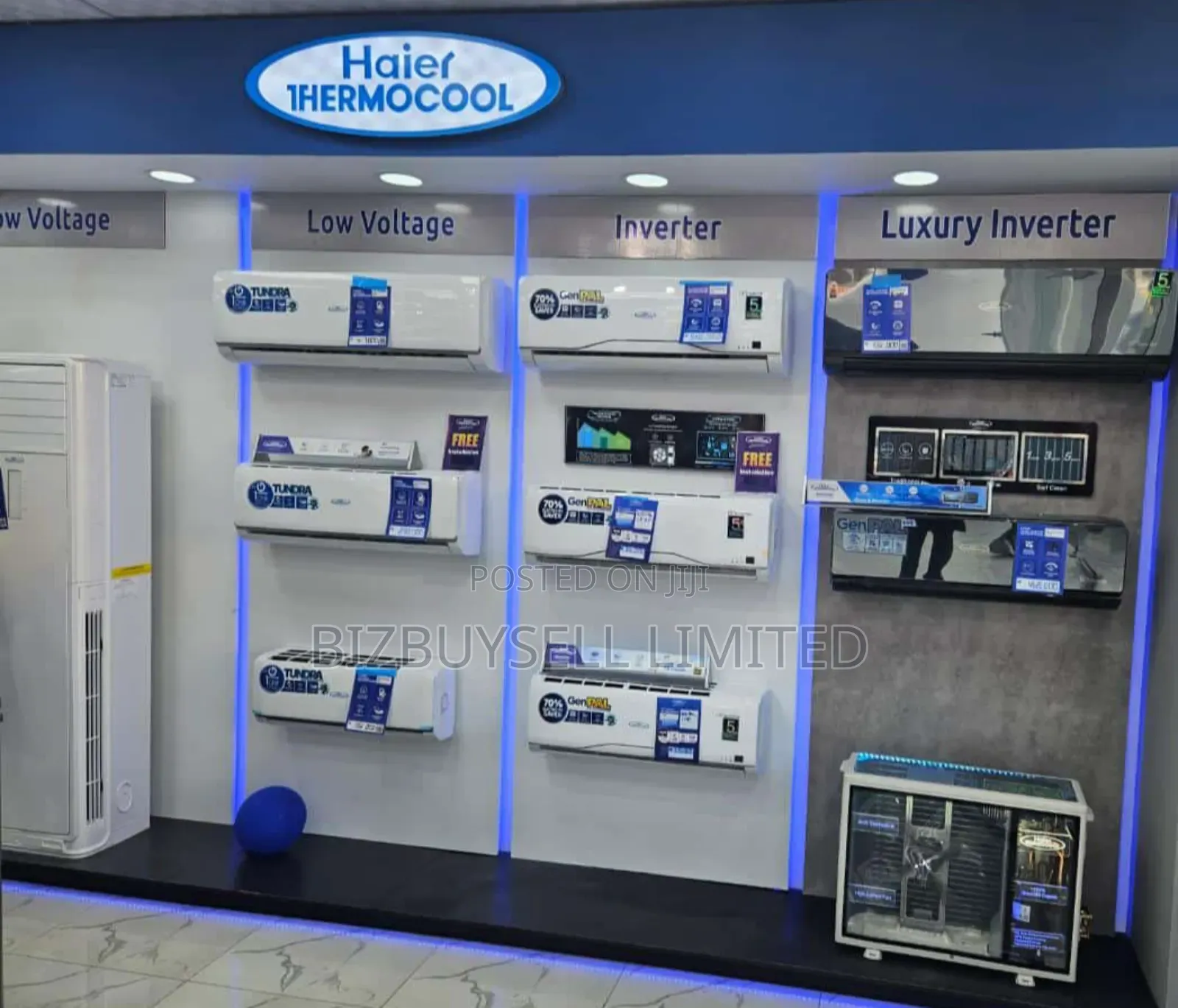 2hp Haier Thermocool Inverter Air Conditioner With Kit.