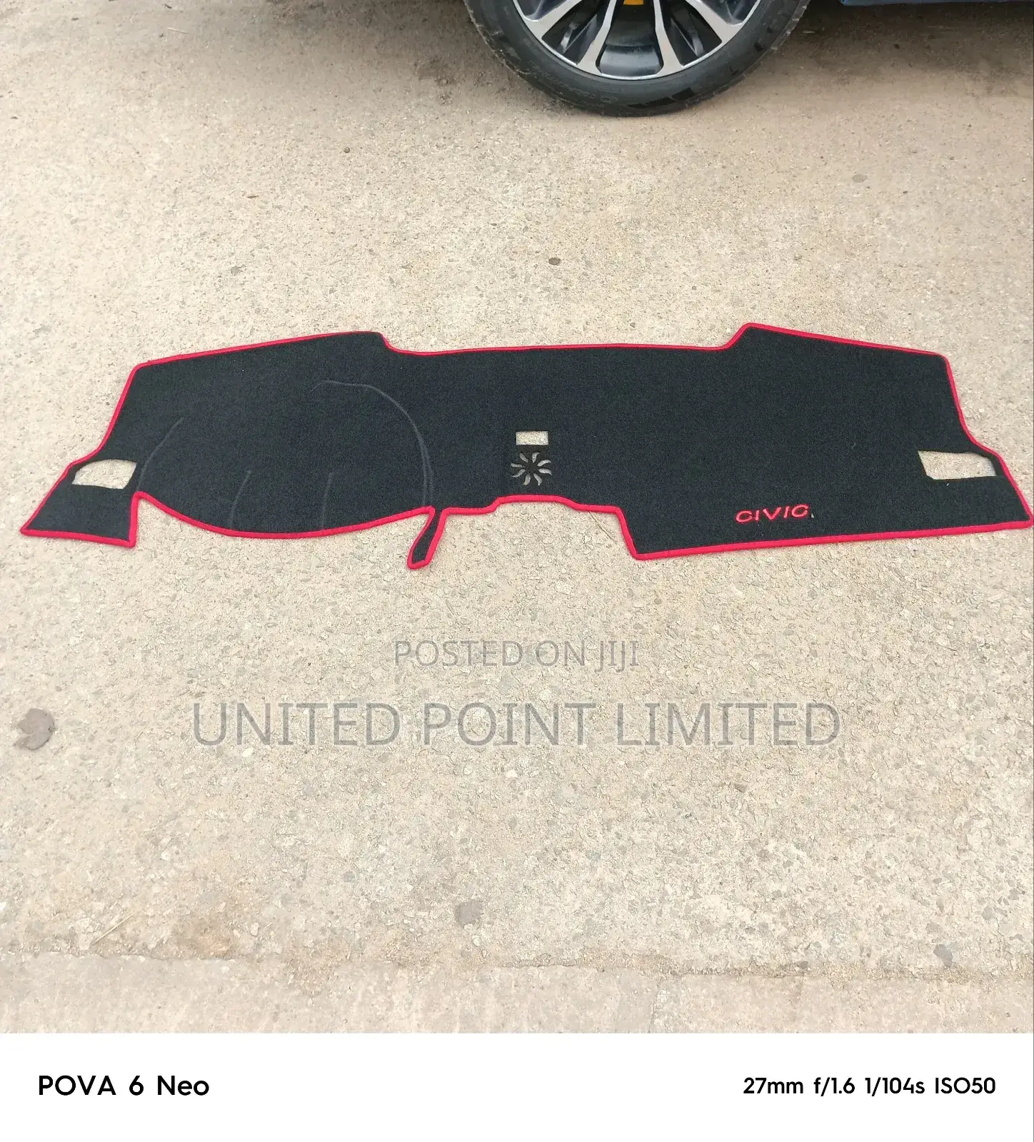 Dashboard Cover for Honda Civic 2024