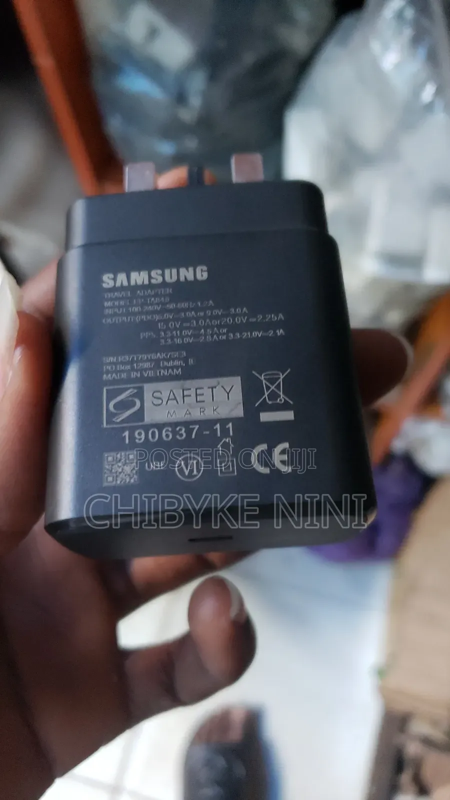 Samsung Super Fast Charger 45 Watts