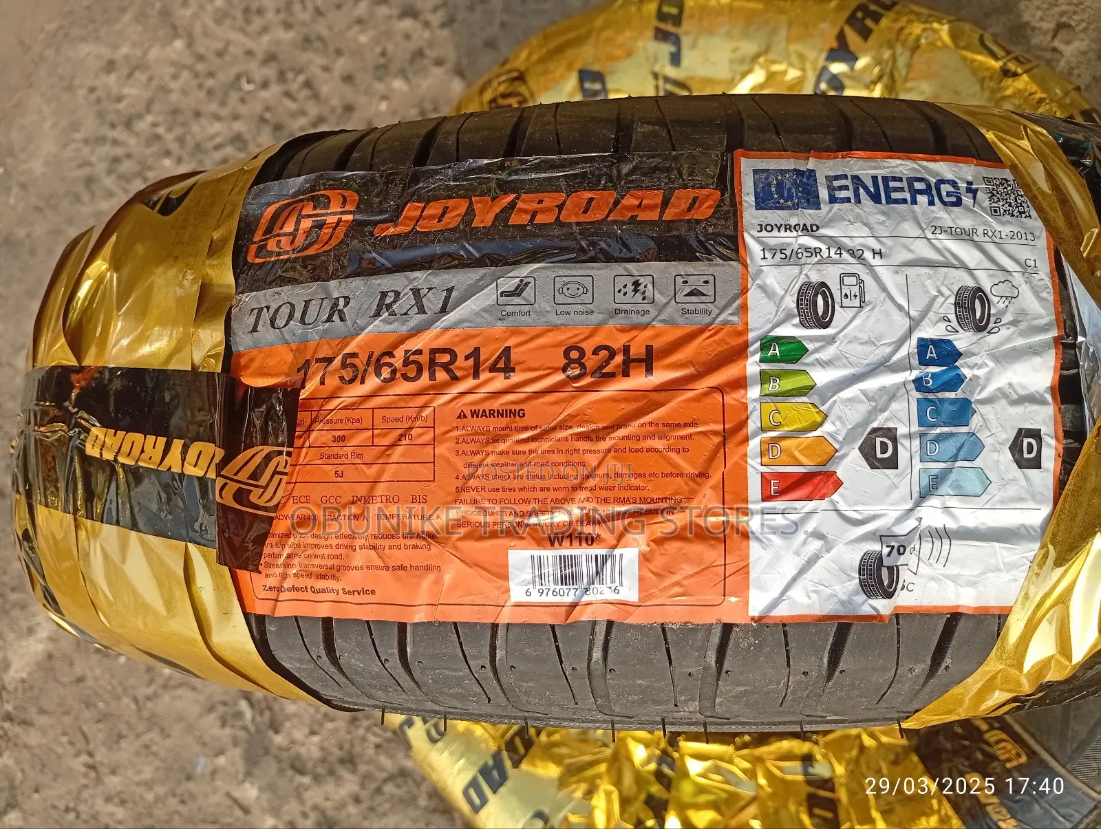 175/65r14 Joyroad Tyre