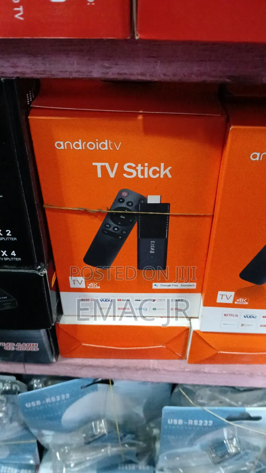 Android Tv Stick, Similar To An Amazon Fire Tv Stick