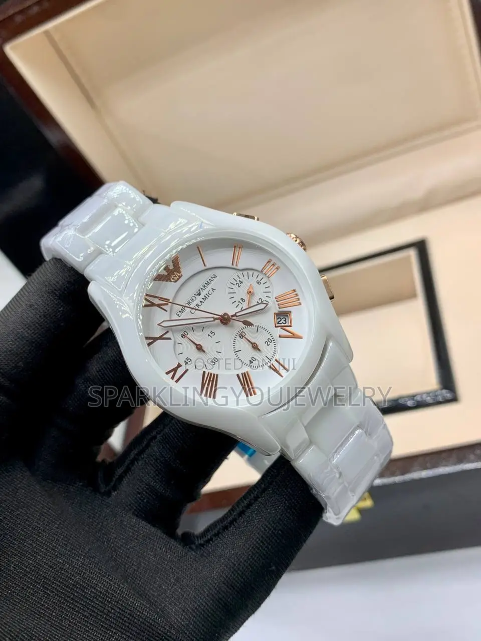 Luxury Emporio Armani Ceramic Watch