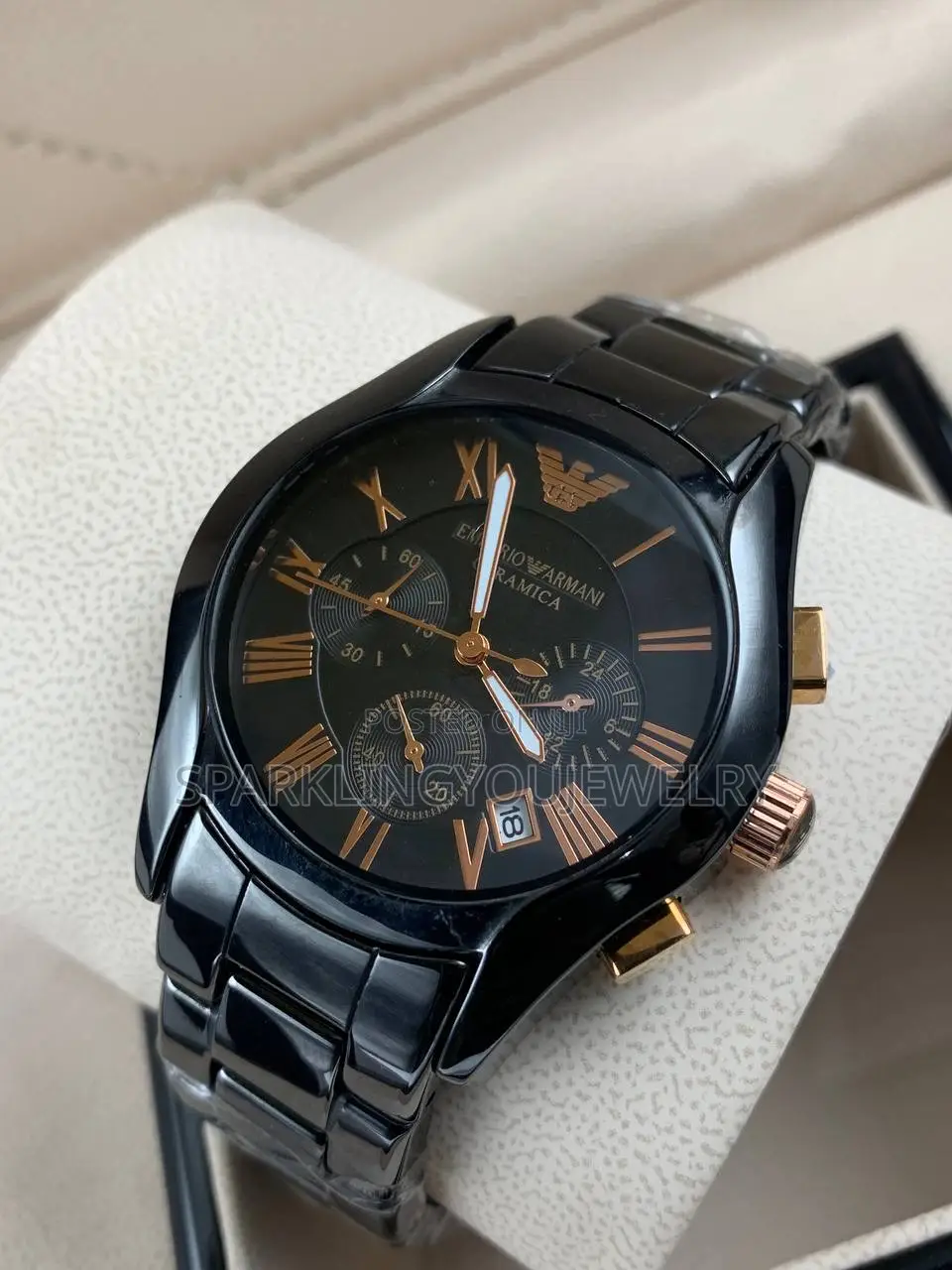 Luxury Emporio Armani Ceramic Watch