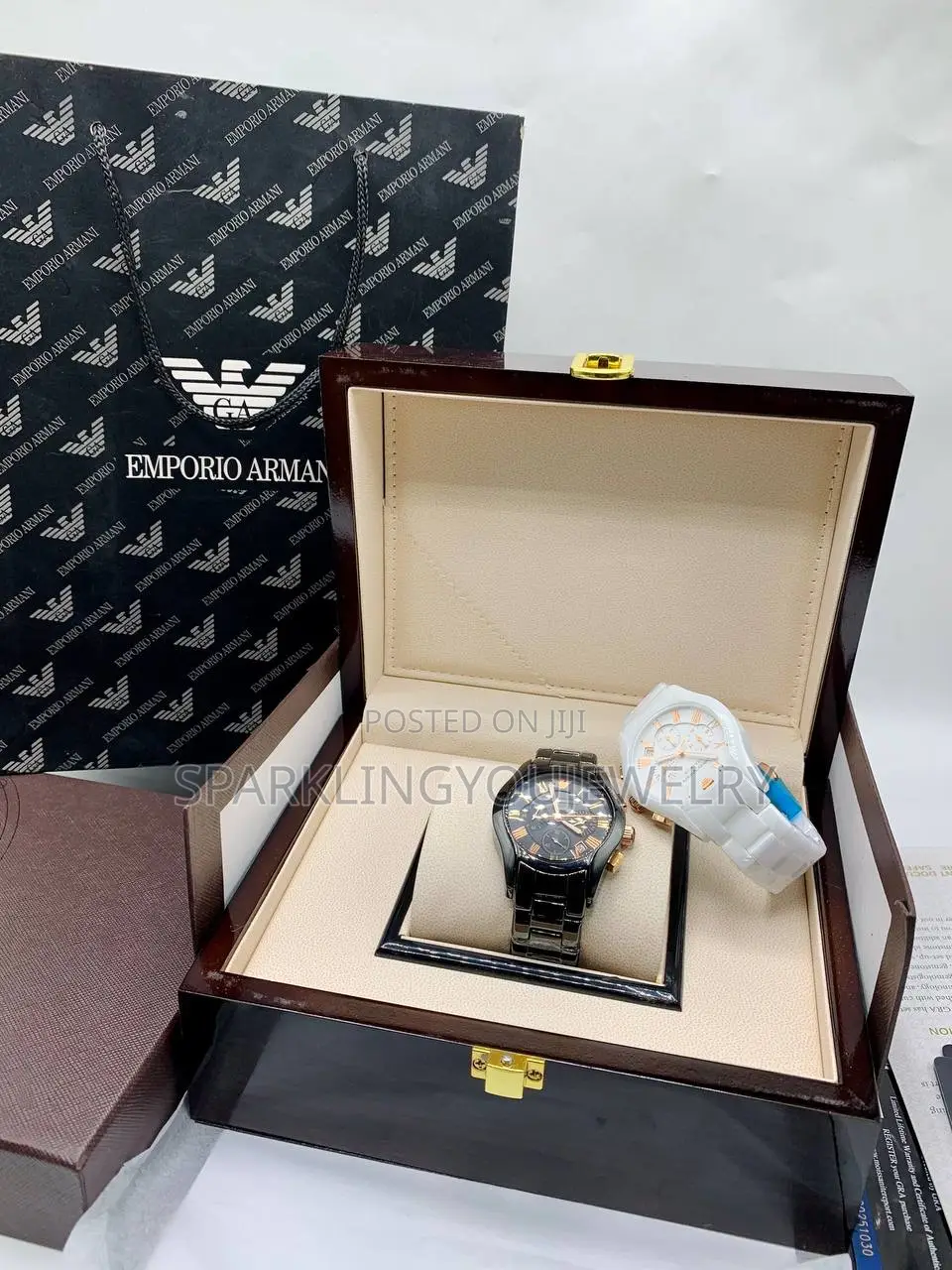 Luxury Emporio Armani Ceramic Watch