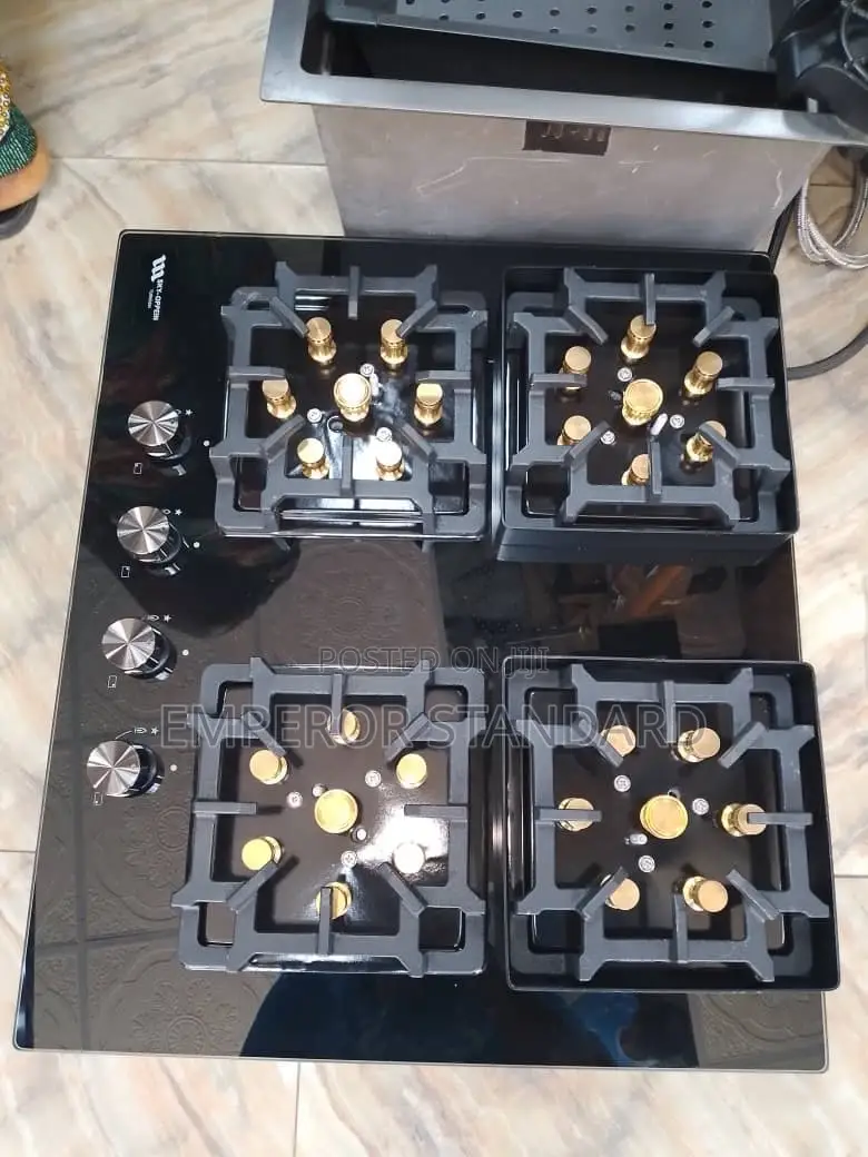 4 Burner Gas Hob Cooktop
