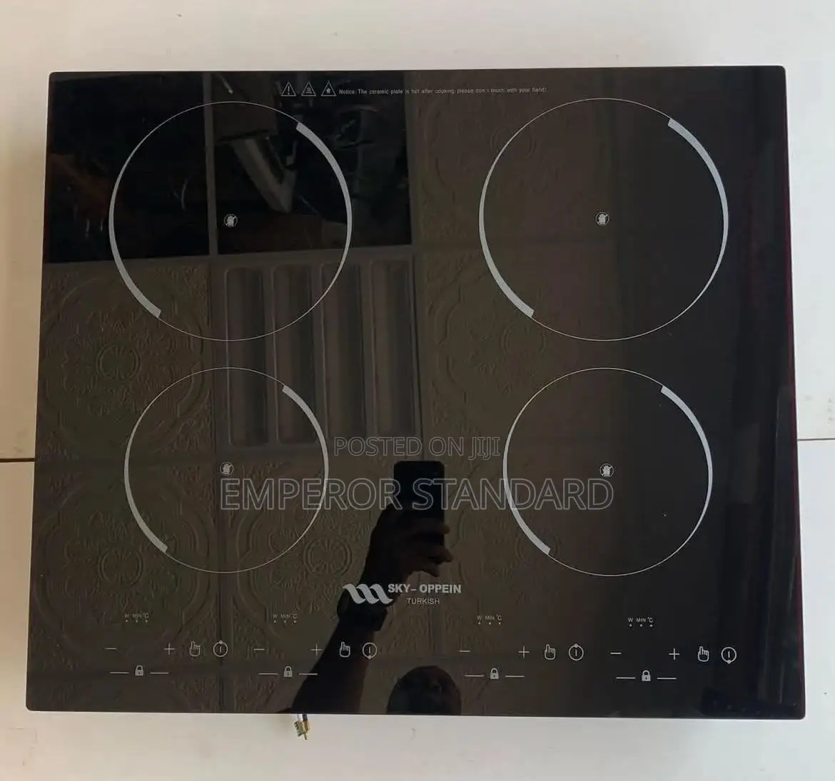 4 Burner Gas Hob Cooktop Electric Kitchen Gas