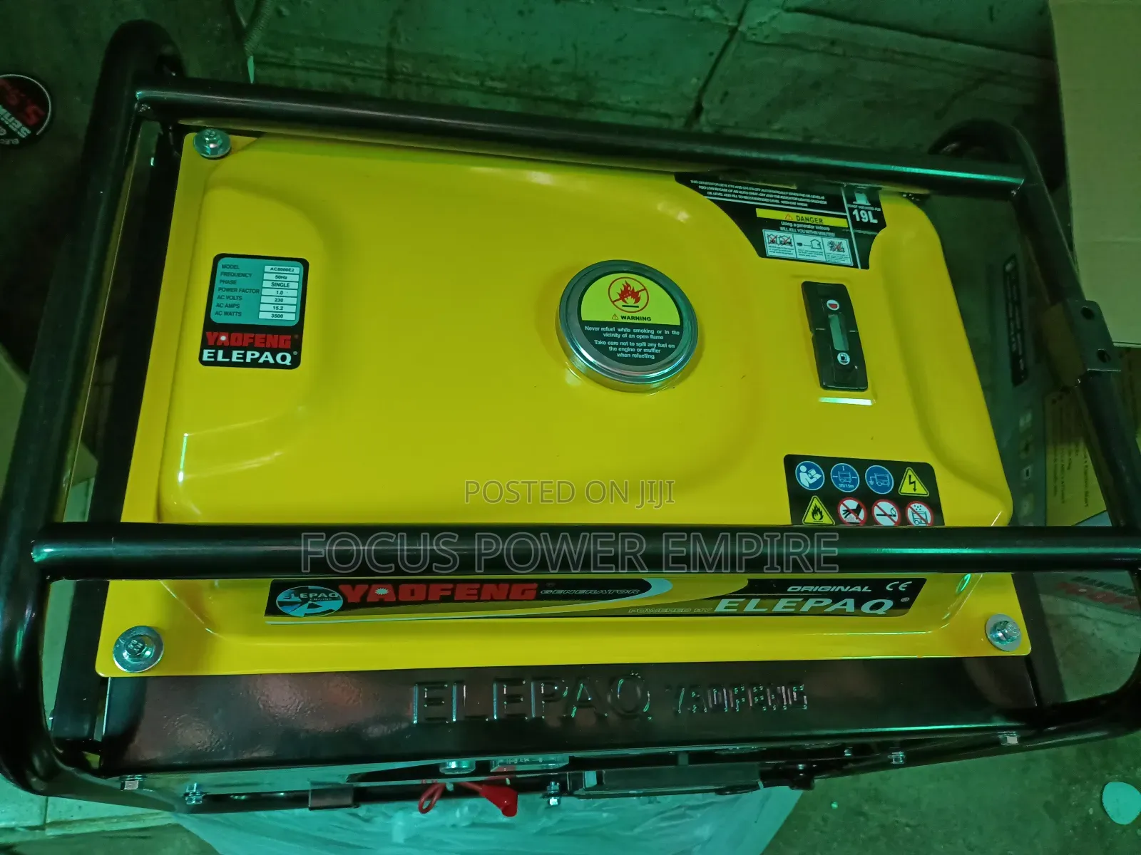 Original 5.5kva Elepaq Ac Master Silent Noisy  Copper Coil