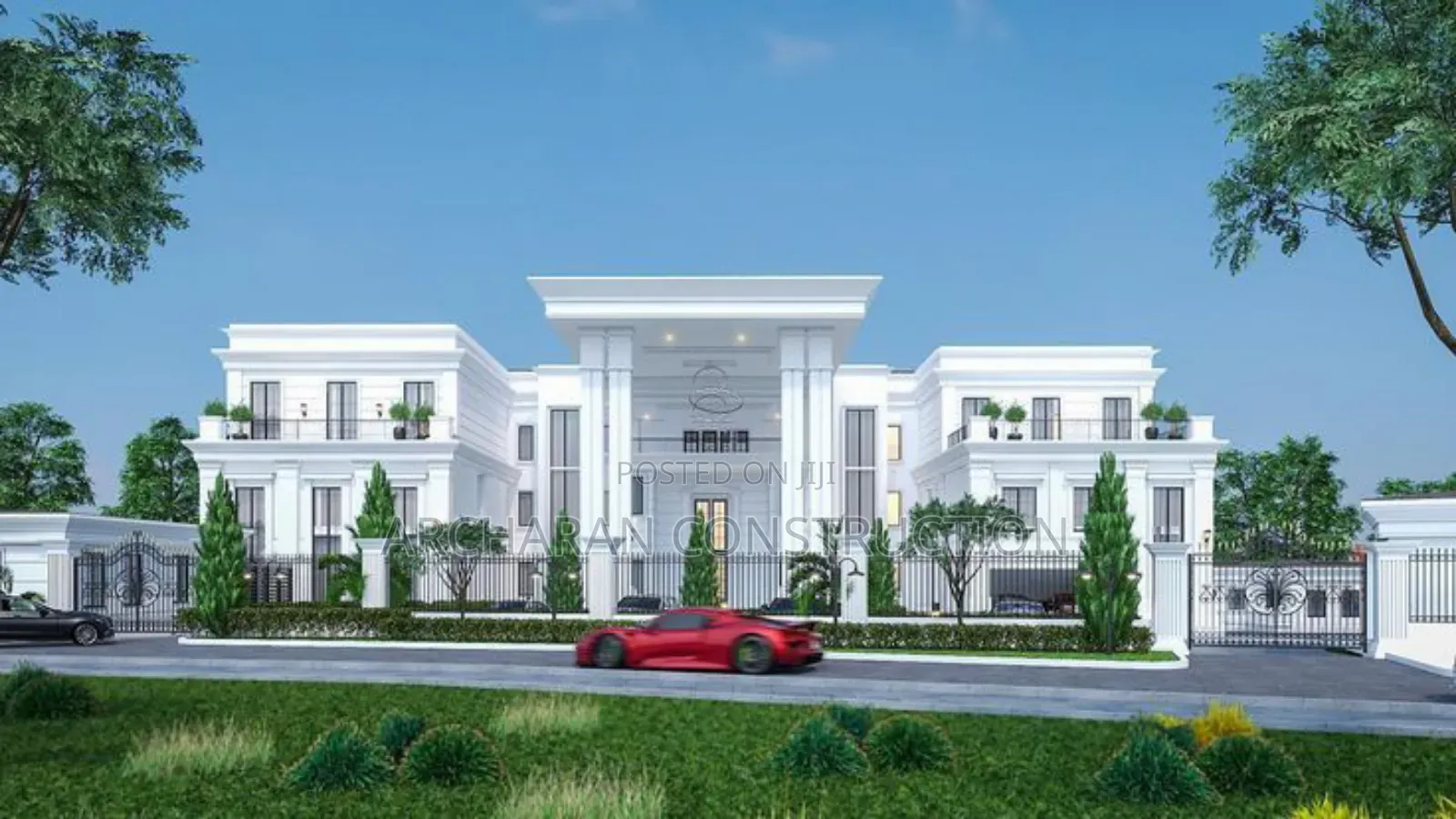 Duplex Classic Architectural Drawing for Palace