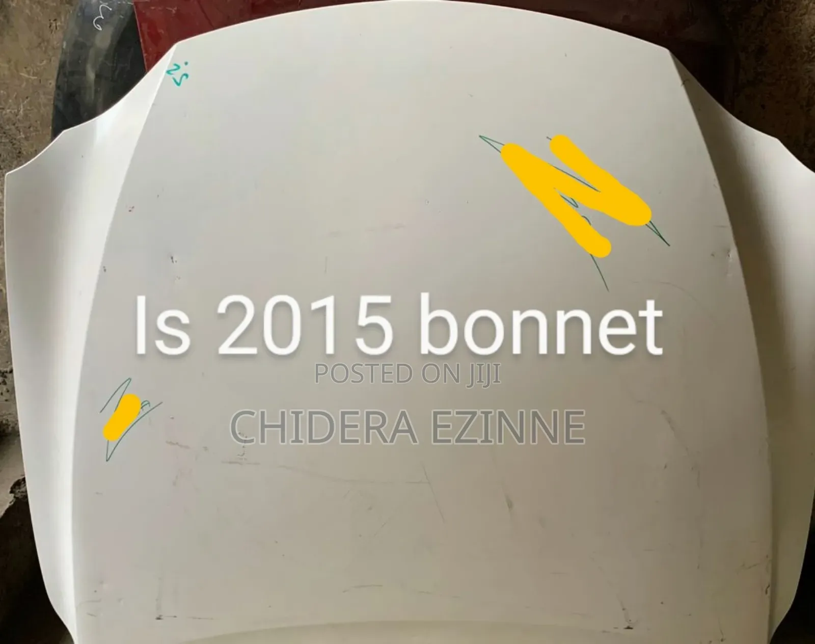 Lexus Is 2015 Model Bonnet Complete