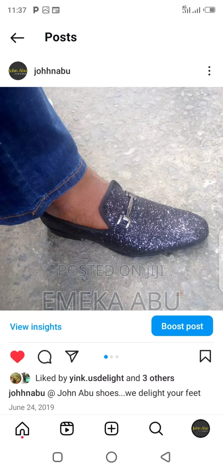 Shining Blinking Shoes