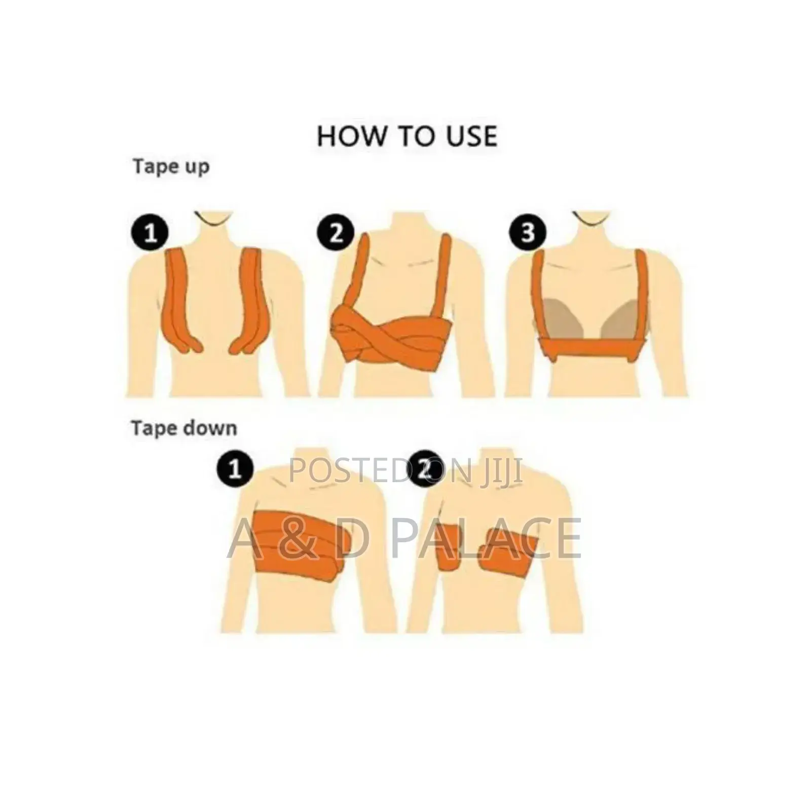 Breast Breathable Pushup Tape (Boob Tape