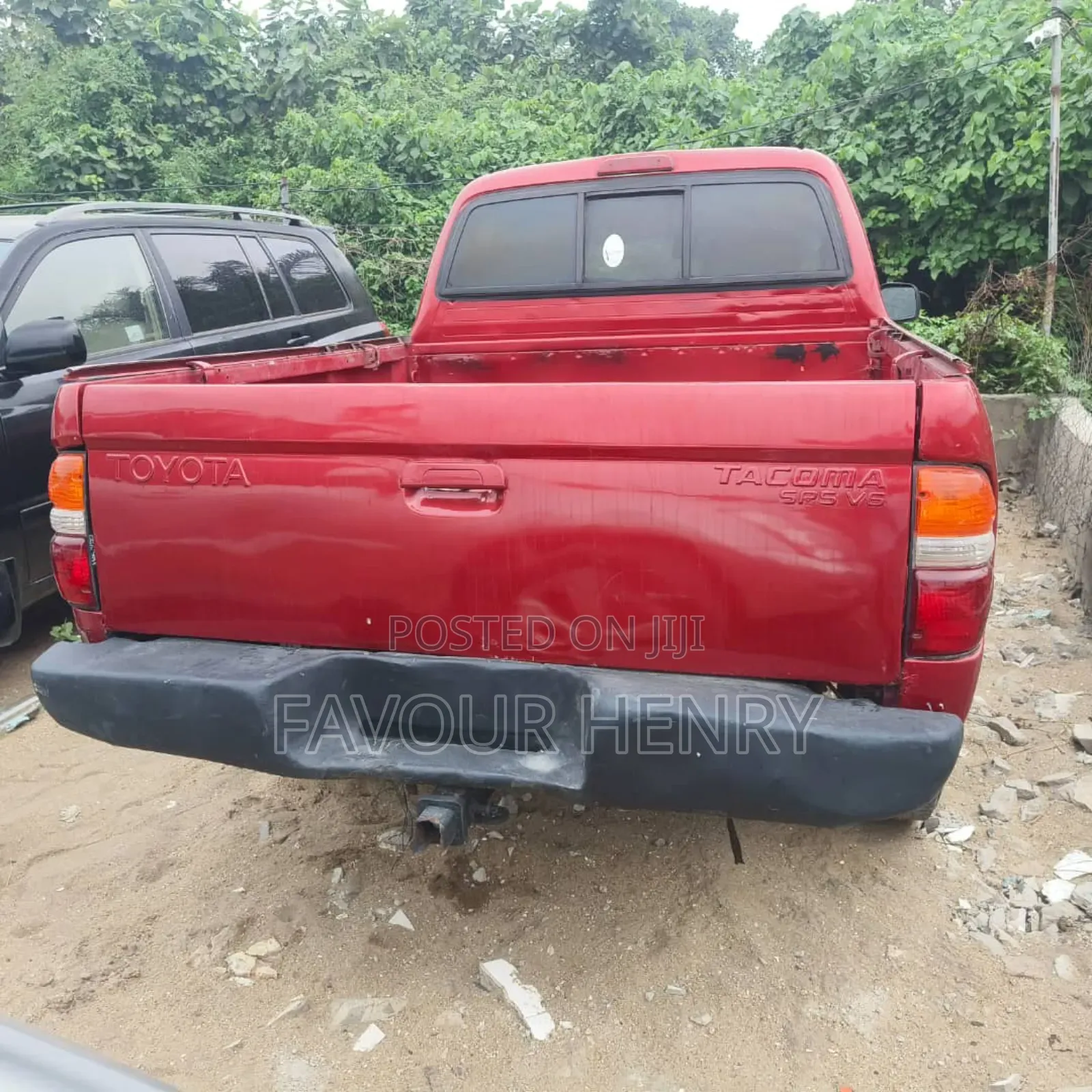 Toyota Tacoma 2002 Red