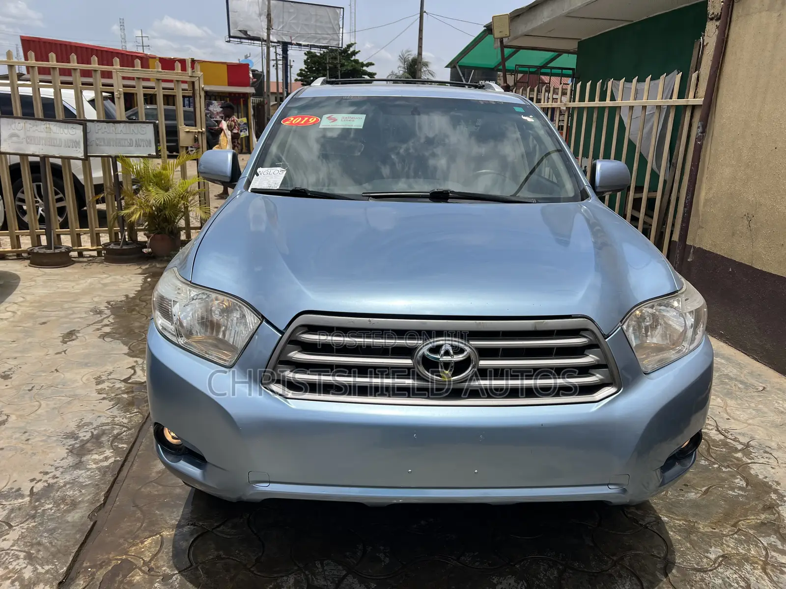 Toyota Highlander Limited 2010 Blue