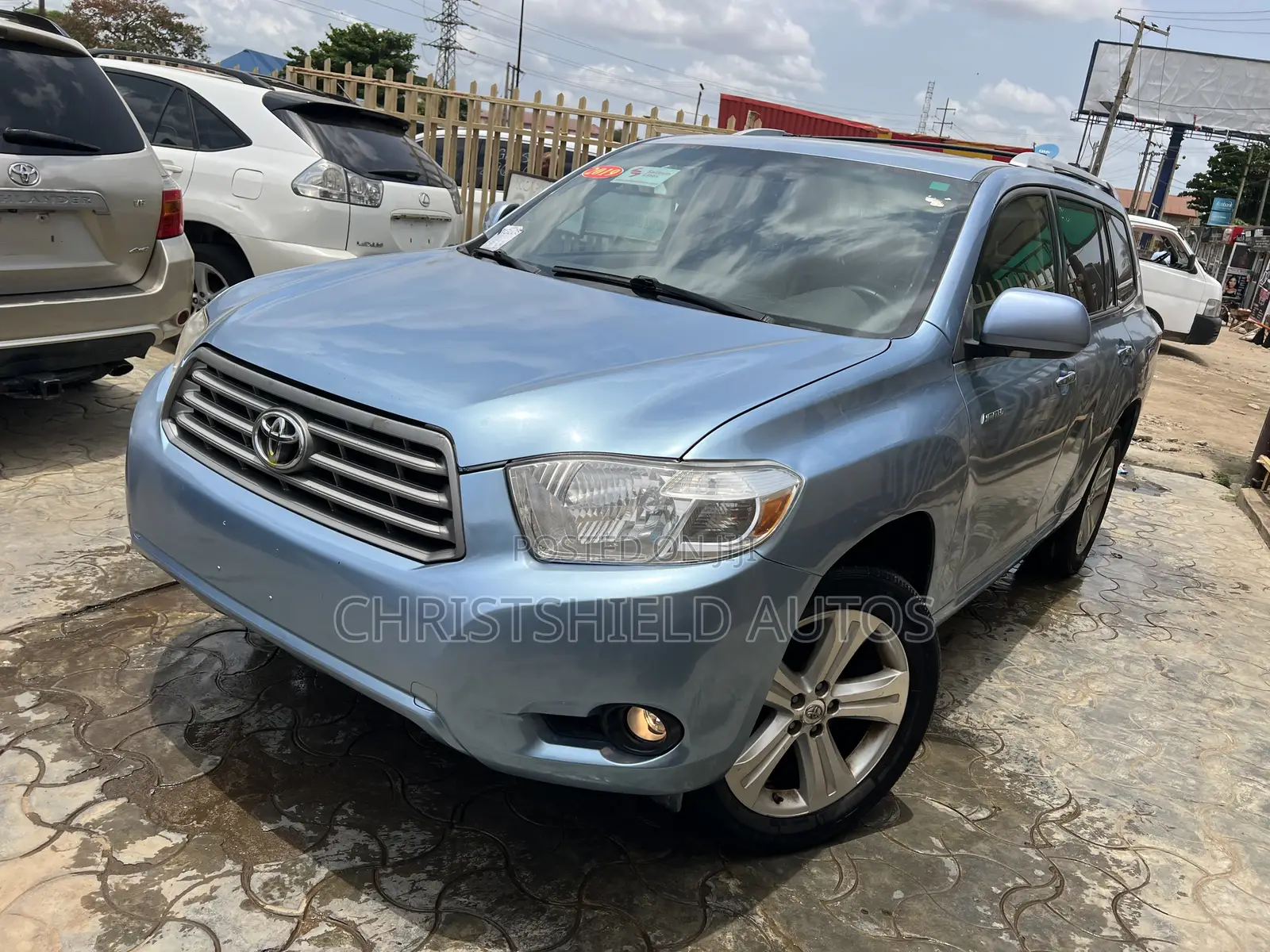 Toyota Highlander Limited 2010 Blue