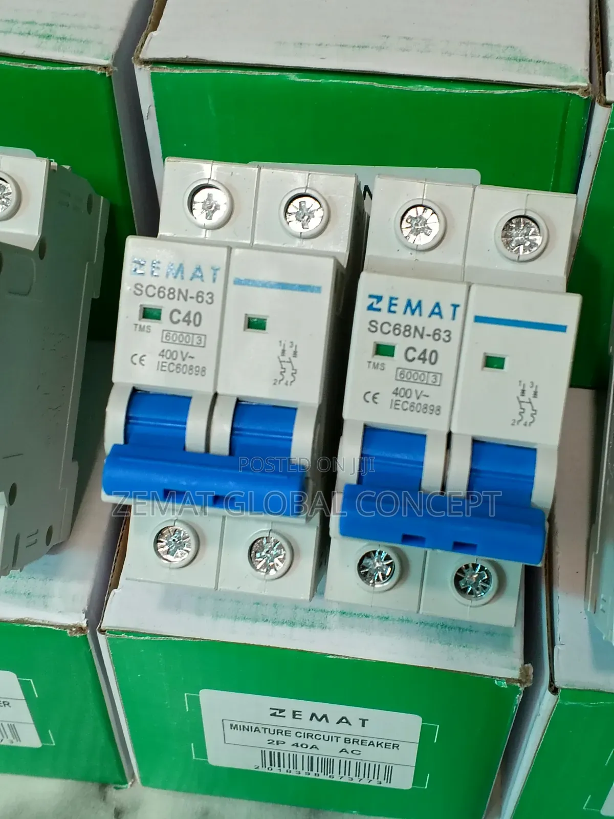 40amps 2pole Solar Ac Photovoltaic Mcb Breaker