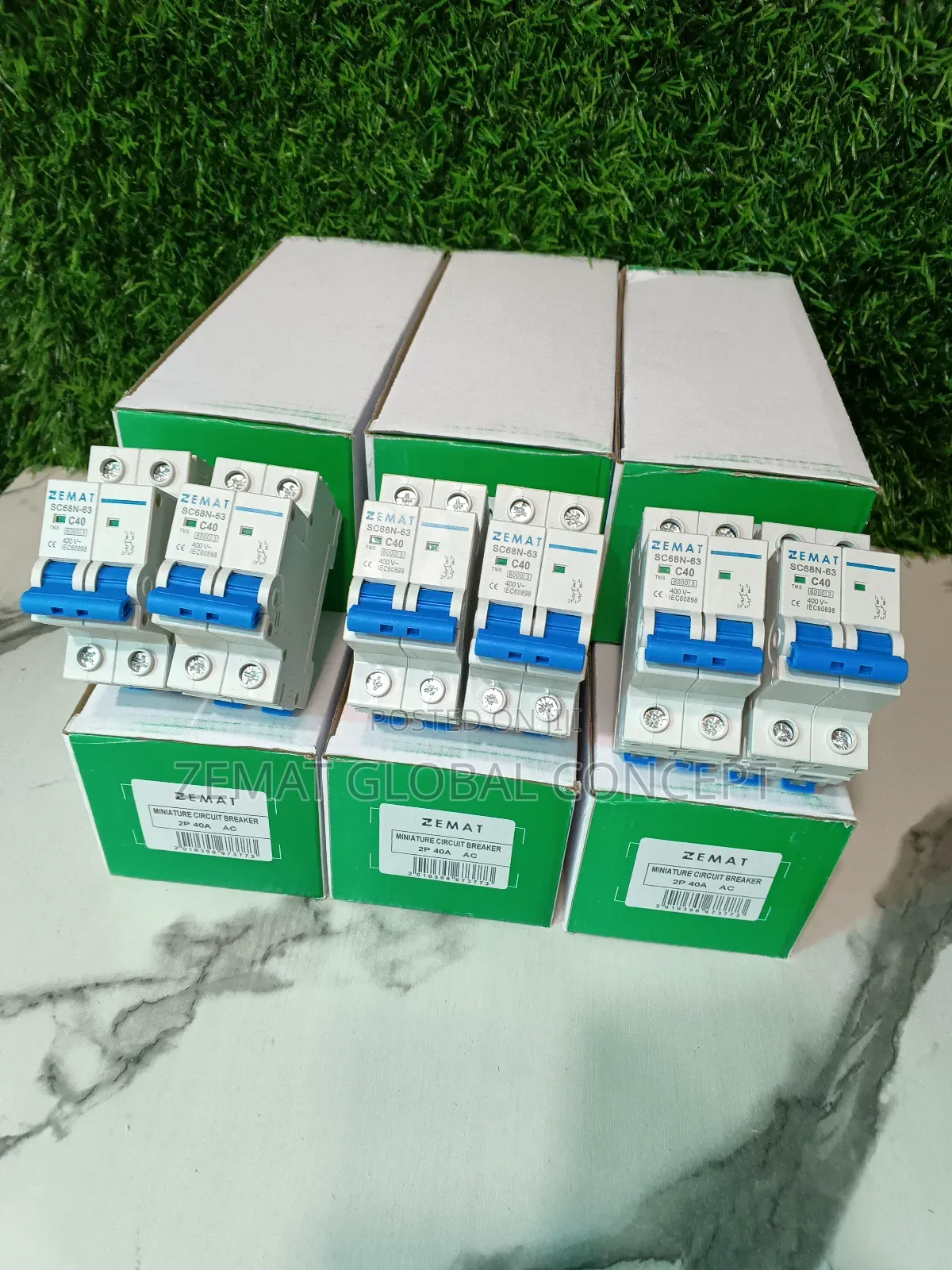 40amps 2pole Solar Ac Photovoltaic Mcb Breaker