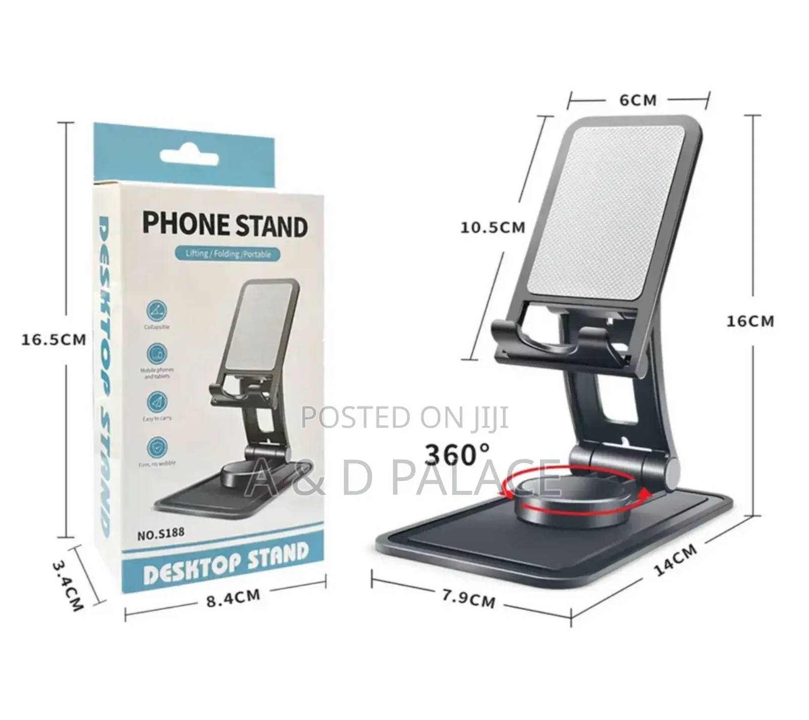 360° Rotating Universal Tablet Mobile Phone Holder