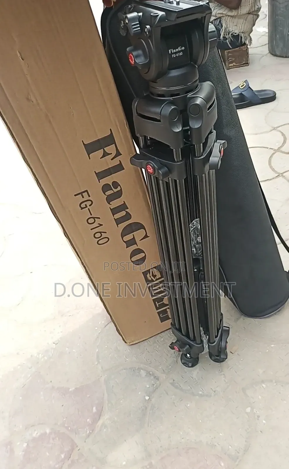 Flango 6160 Professional Video Tripod Stand