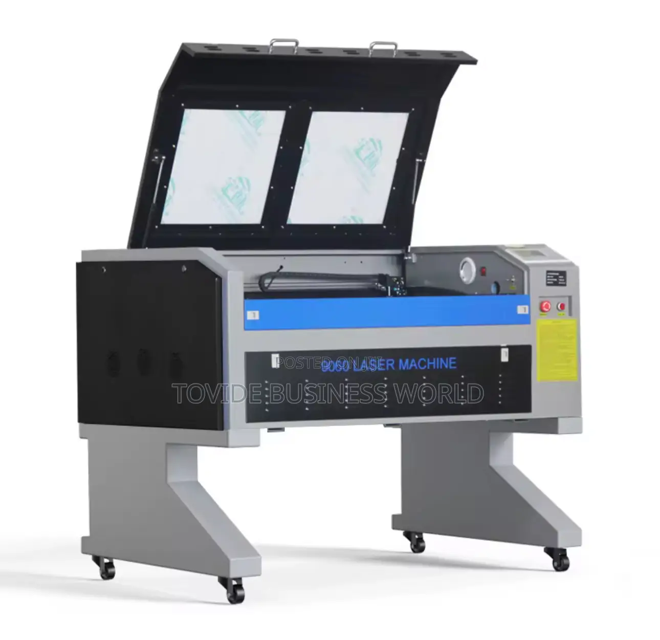 High Speed 9060 Co2 Laser Cutter 100w With 900mm X 600mm