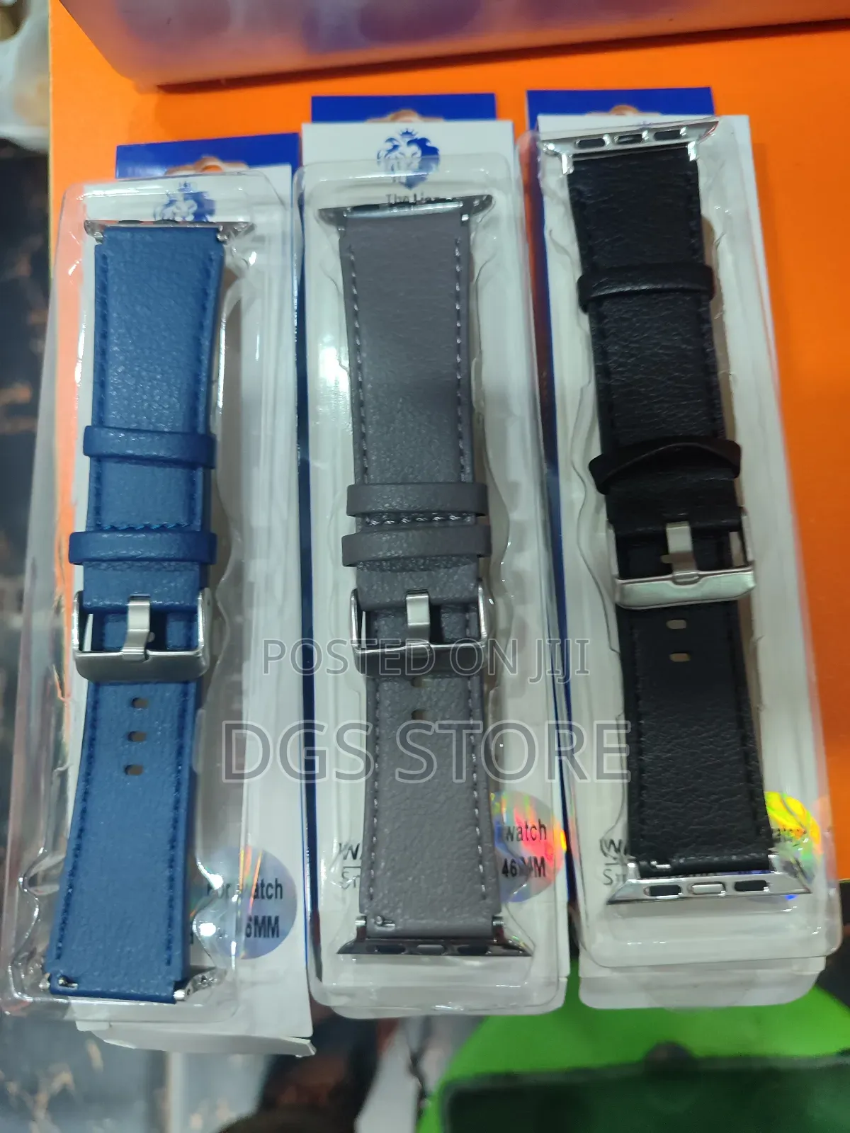 Apple Watch Series 10 46mm Leather Strap