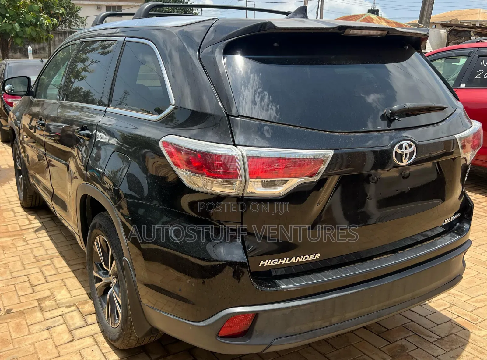 Toyota Highlander XLE V6 4x4 (3.5L 6cyl 6A) 2016 Black