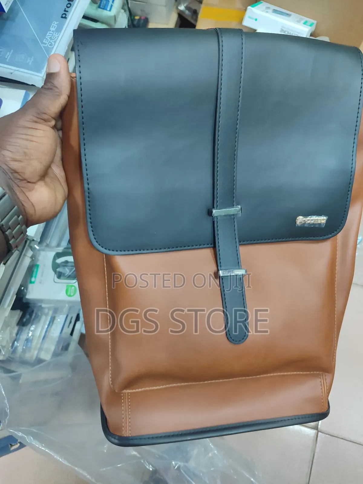 Coteci Elegant Series Two Color Backpack Laptop Bag