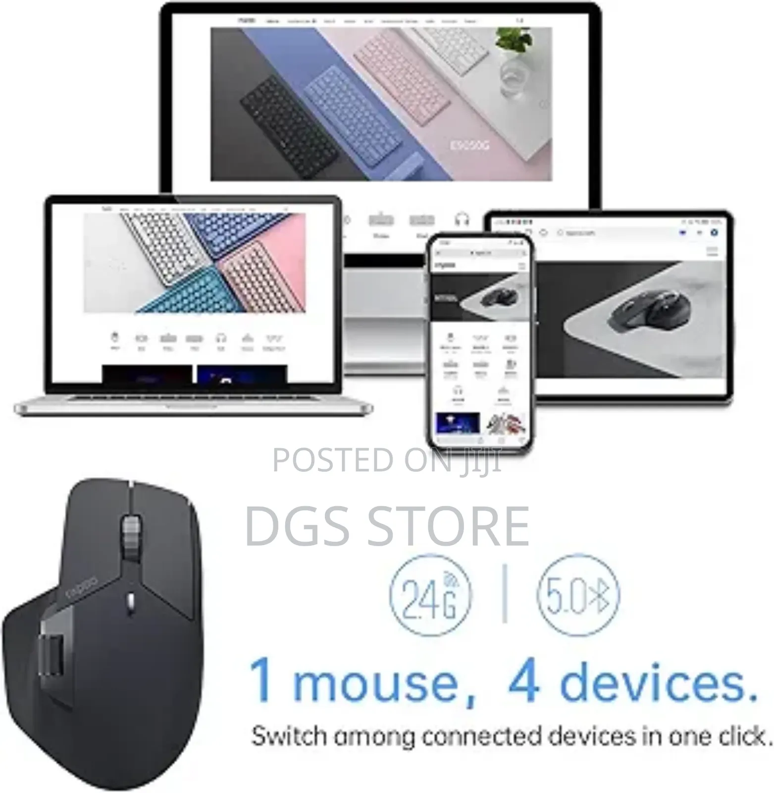 Rapoo Mt760 Wireless Mouse