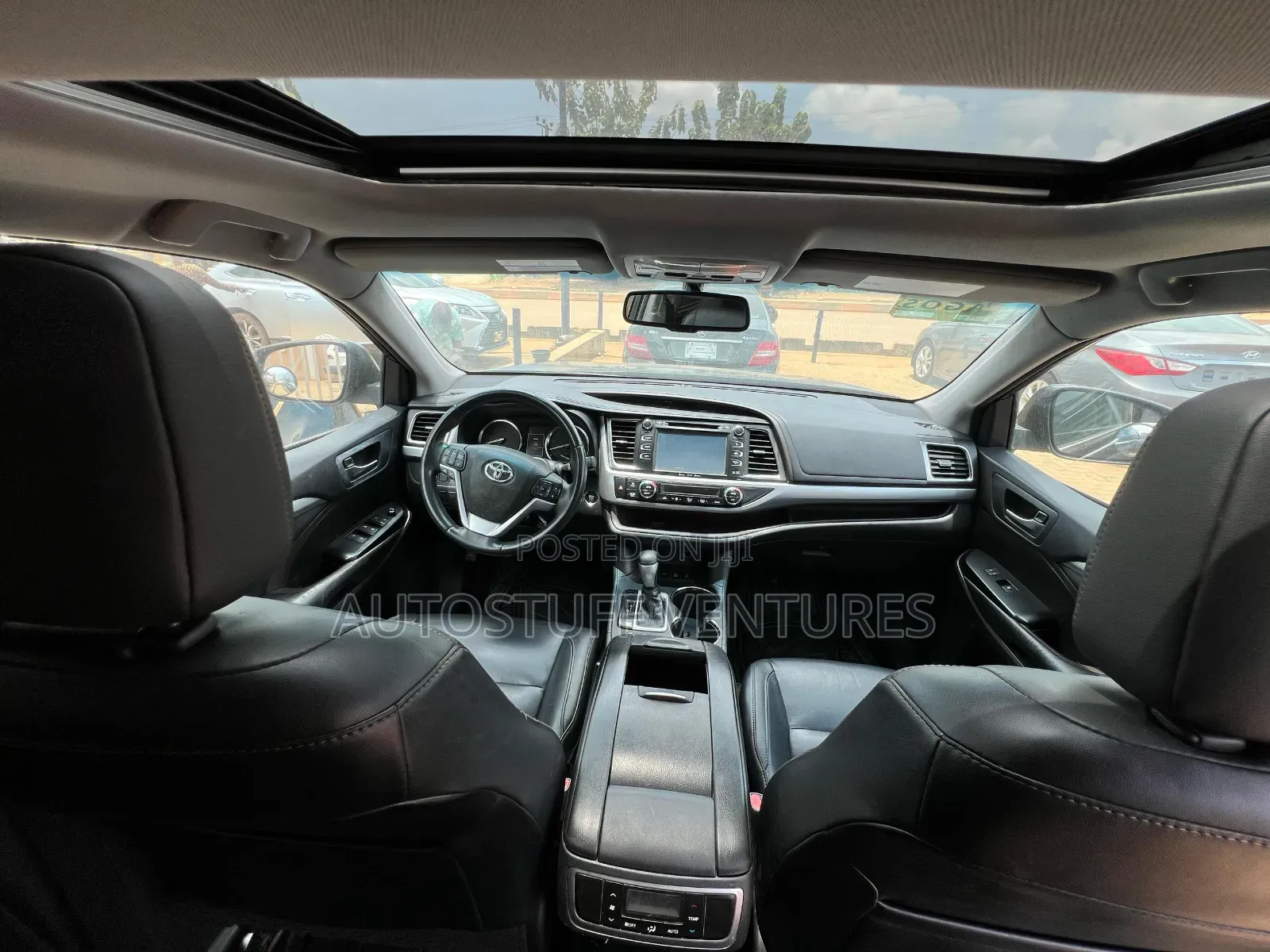 Toyota Highlander XLE V6 4x4 (3.5L 6cyl 6A) 2016 Black