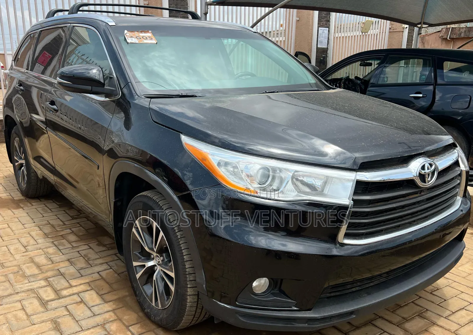 Toyota Highlander XLE V6 4x4 (3.5L 6cyl 6A) 2016 Black