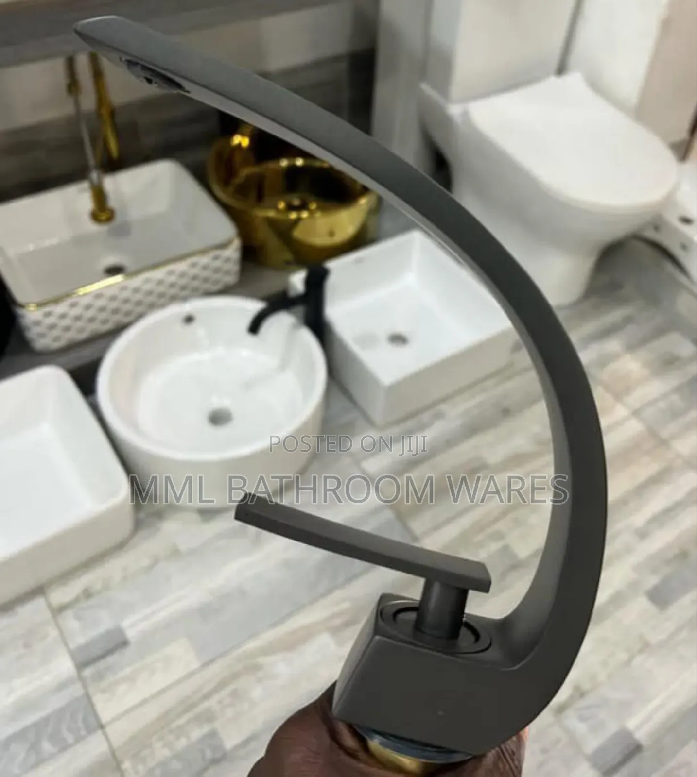 Stylish Black Bathroom Basin Mixer