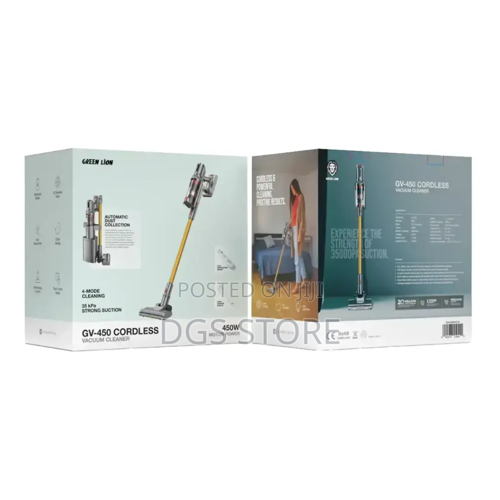 Green Lion Gv 450 Cordless Vacuum Cleaner