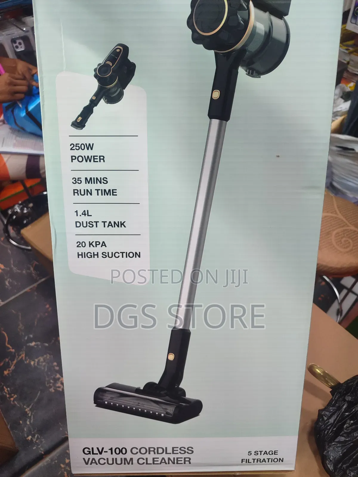 Green Lion GLV 100 Cordless Vacuum Cleaner