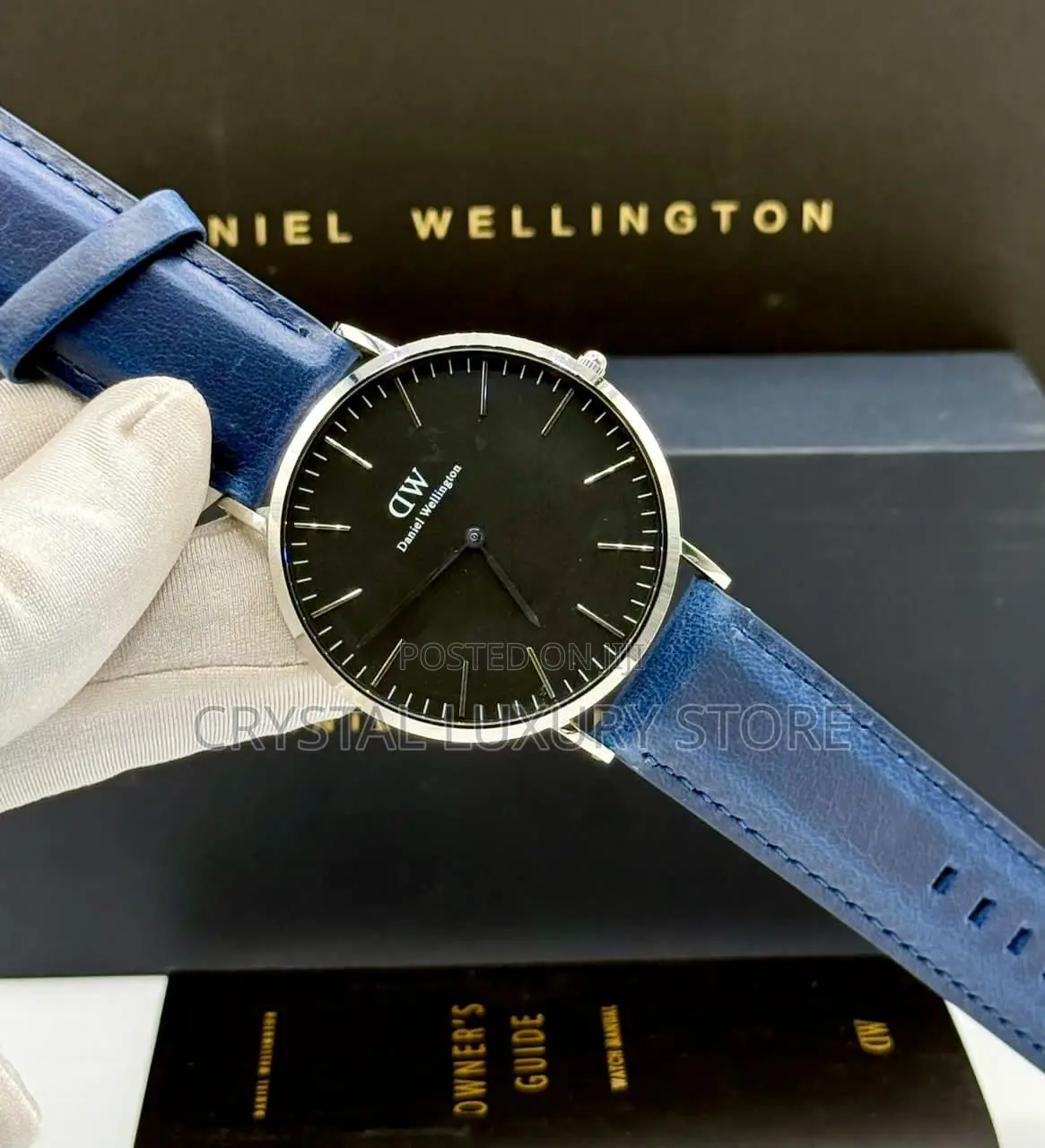 Daniel Washington Quality Luxury Genuine Leather Wristwatch