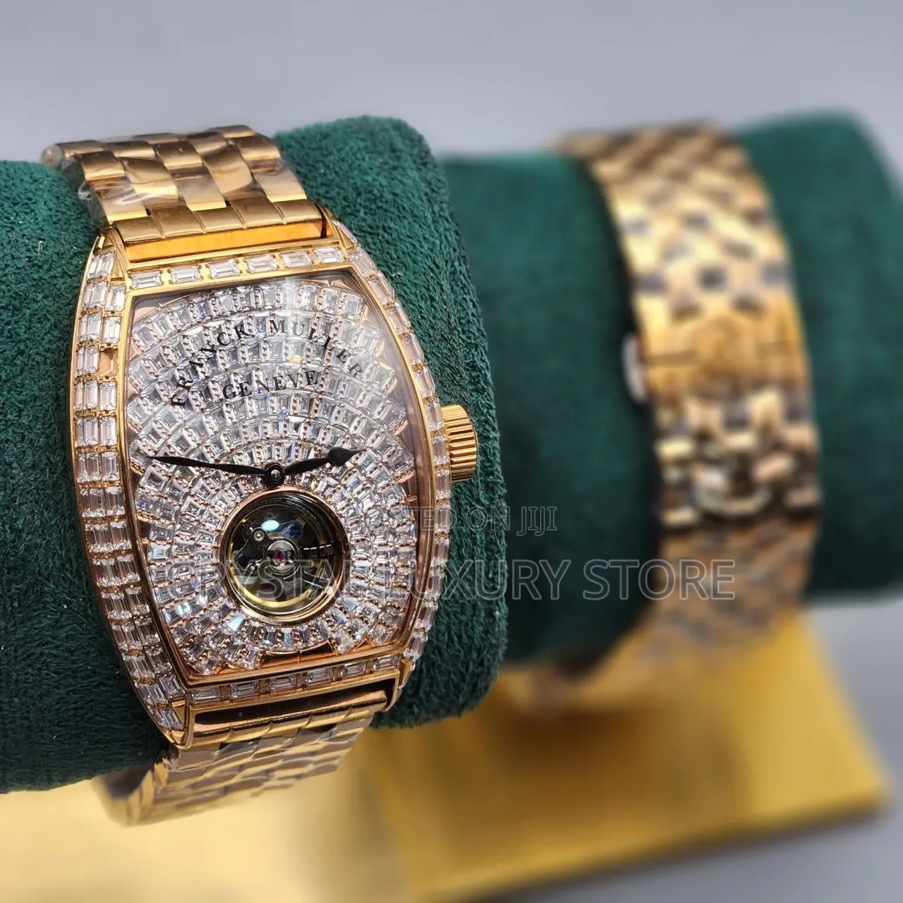 Franck Muller Quality Men Chain Strap Wristwatch