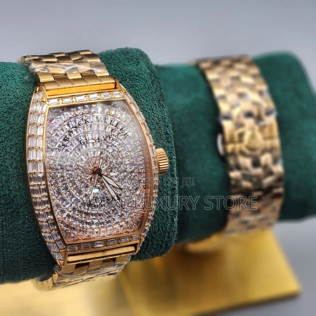 Franck Muller Quality Men Chain Strap Wristwatch