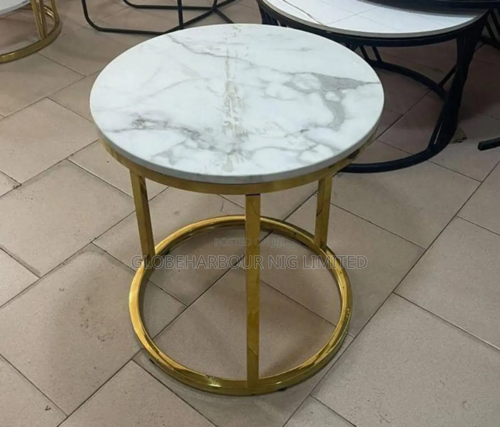 Luxury Mable Top Turkish Center Table