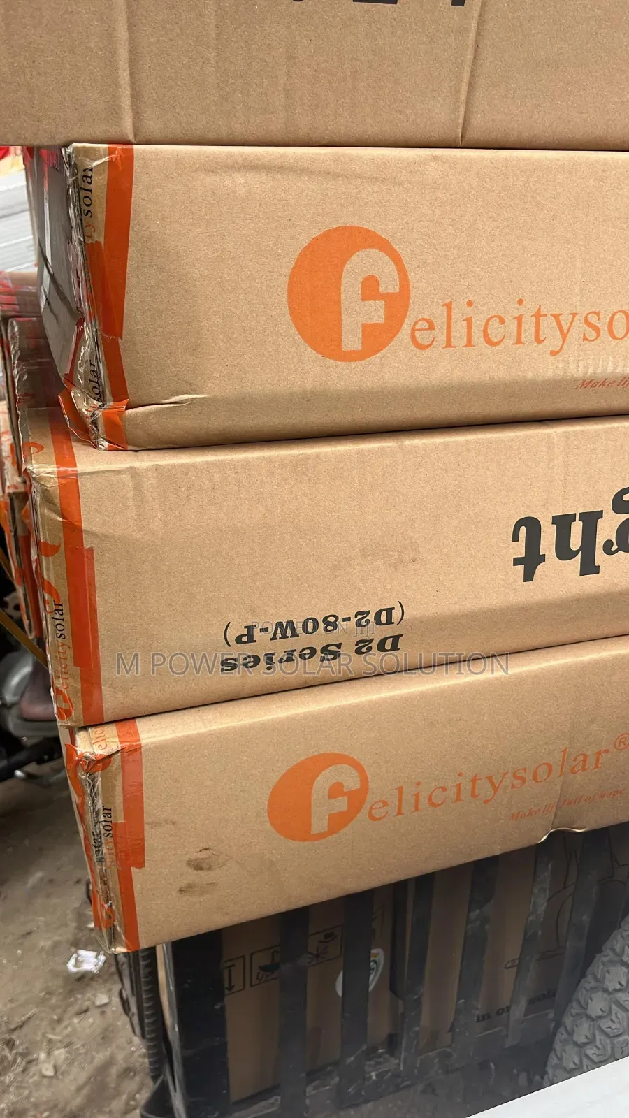 80w D2 Felicity Solar Street Lights
