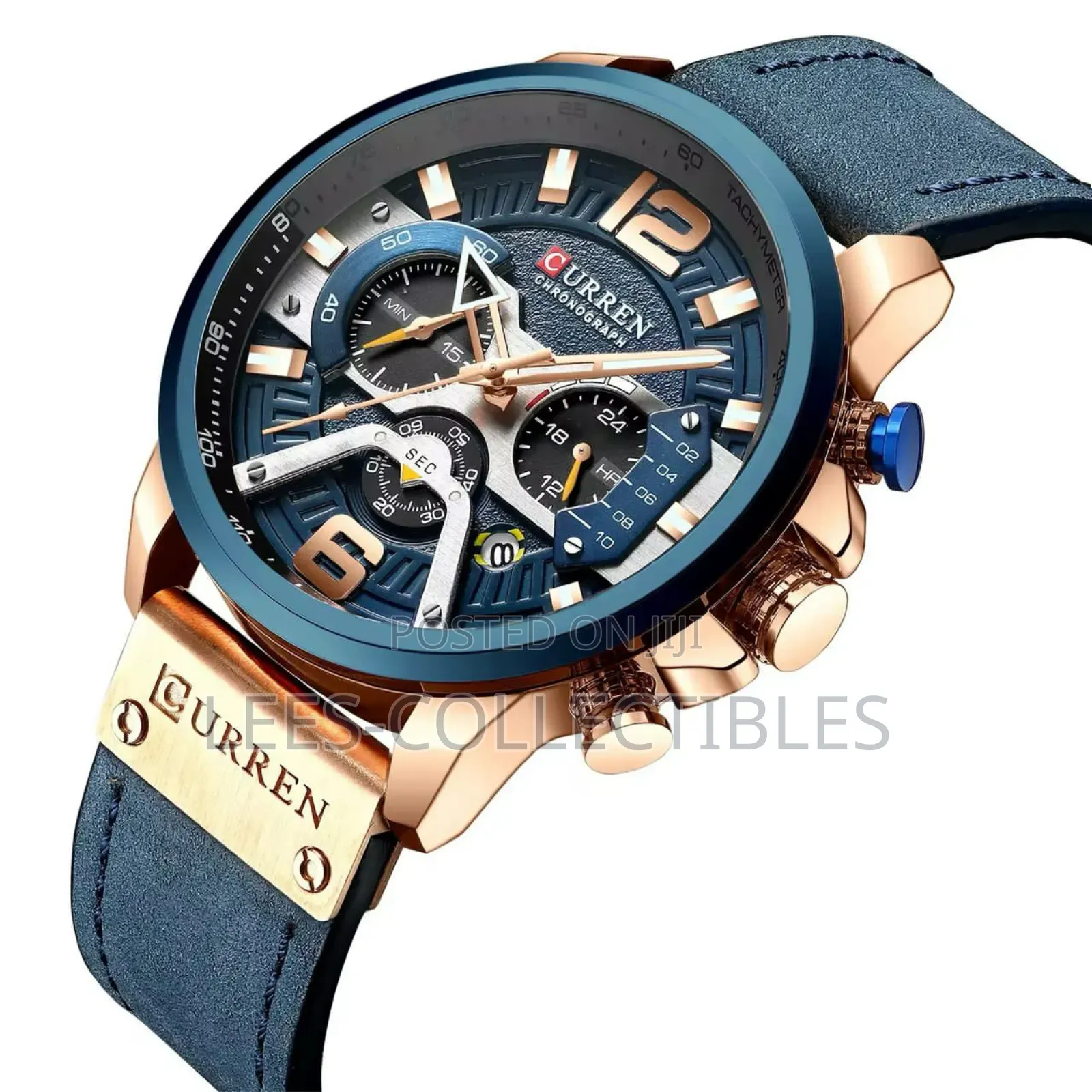 Best Quality Curren Leather Chronograph Watch