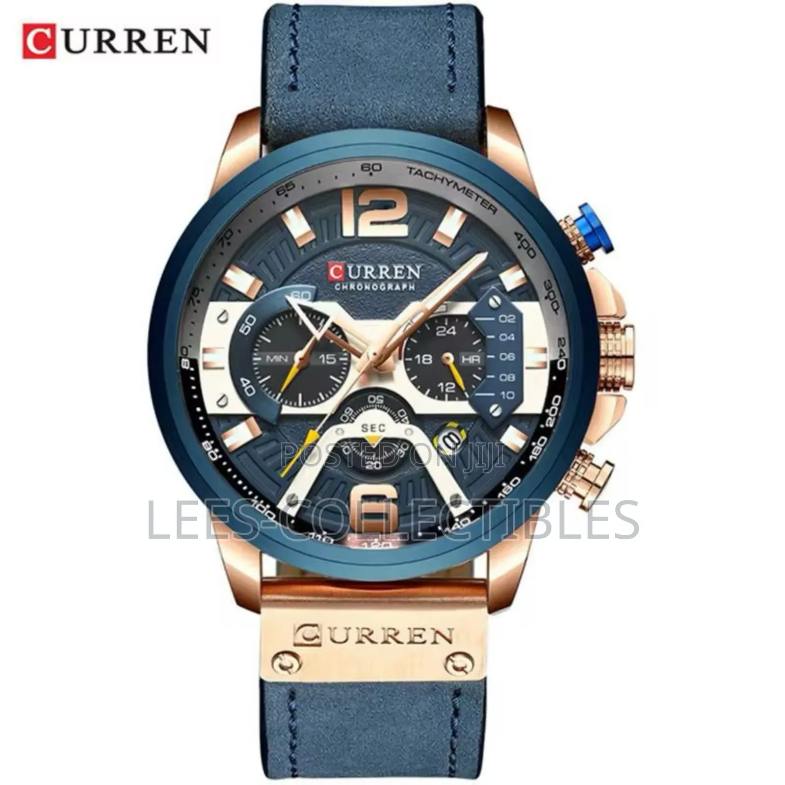 Best Quality Curren Leather Chronograph Watch