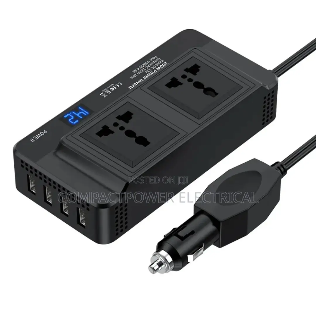 200watts Car Power Inverter -Cigarette Port Inverter