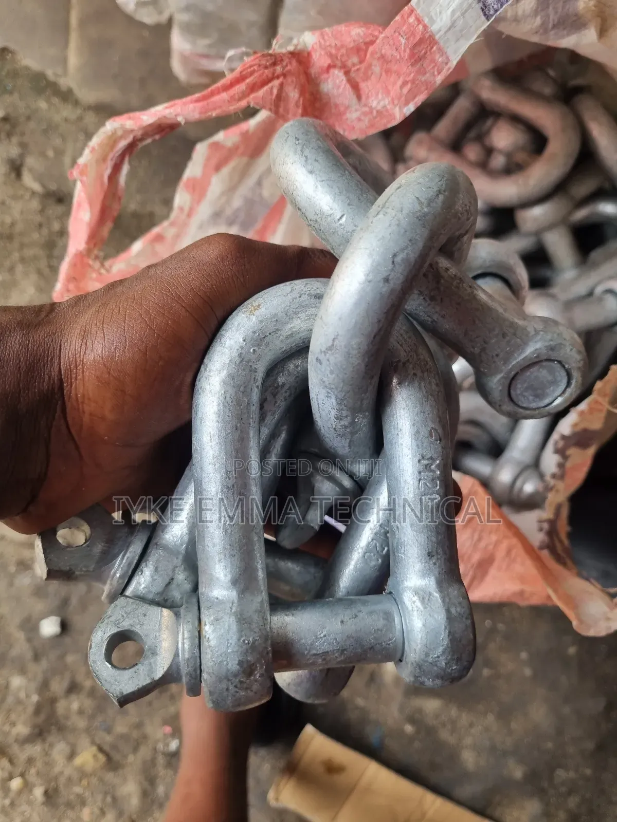 20mm Galvanized D-Shackle