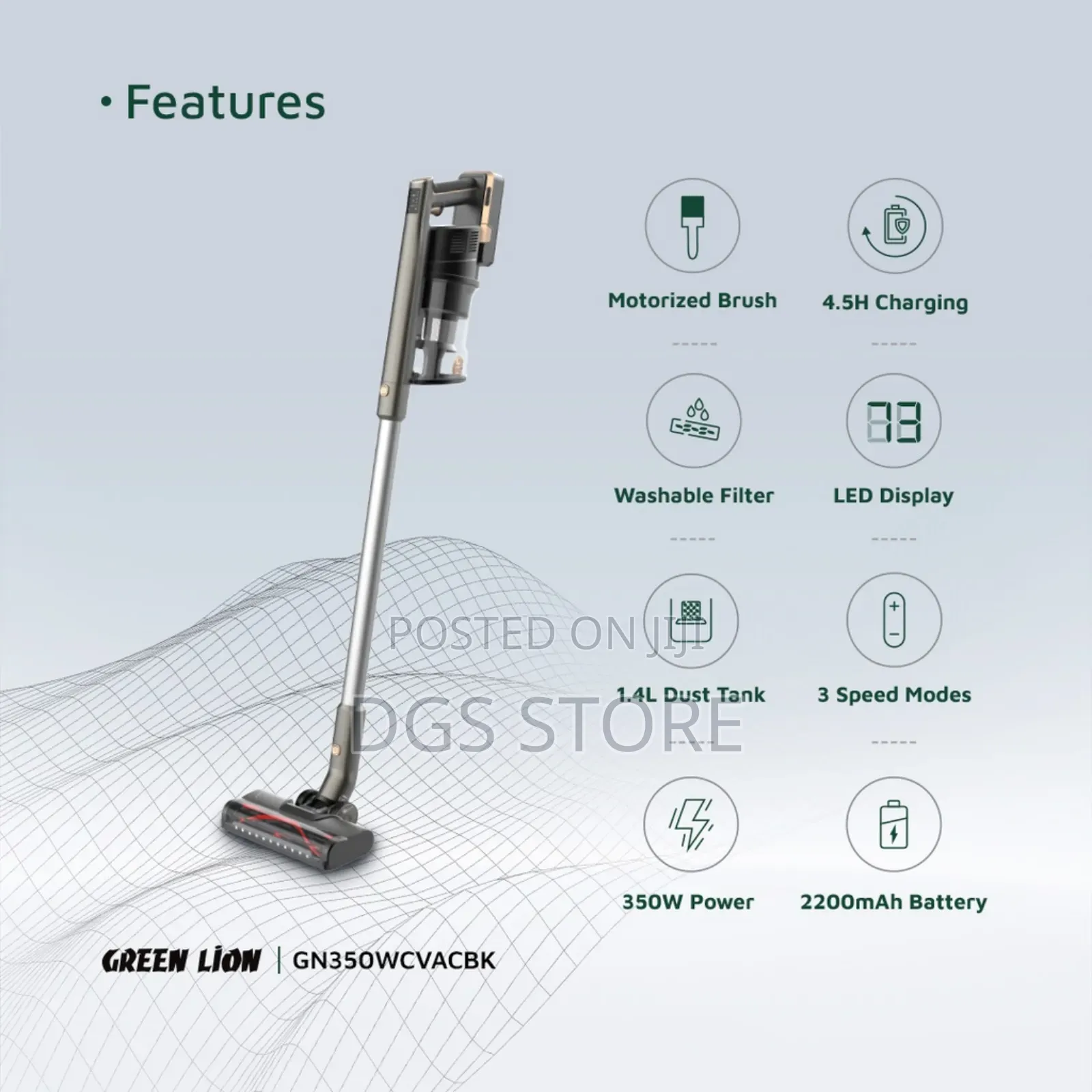Green Lion Turbo Pro Vacuum Cleaner