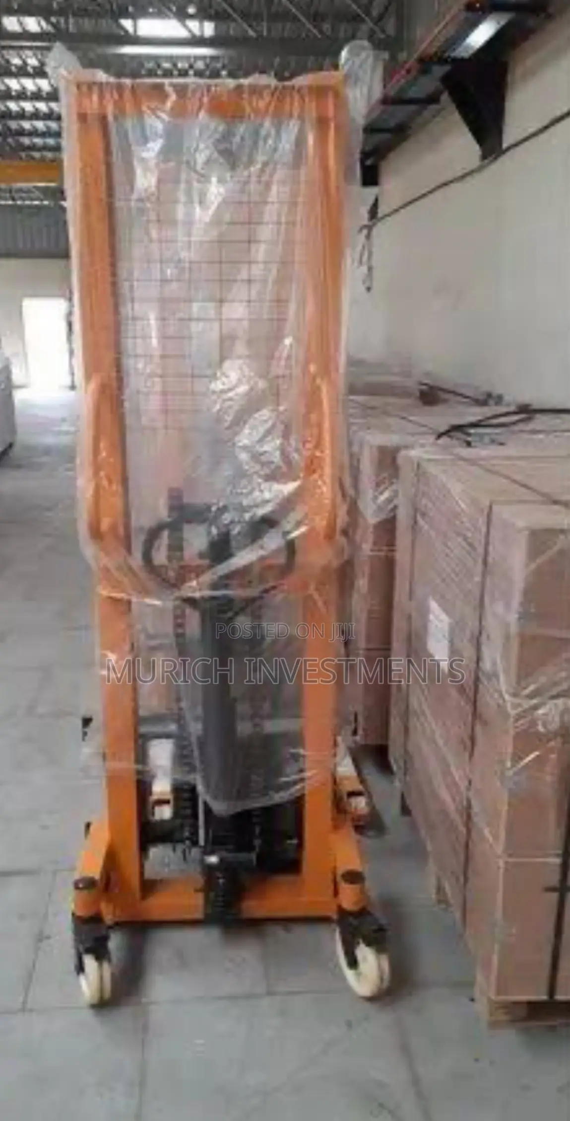 Mild Steel Manual Stacker for Commercial Use 2ton