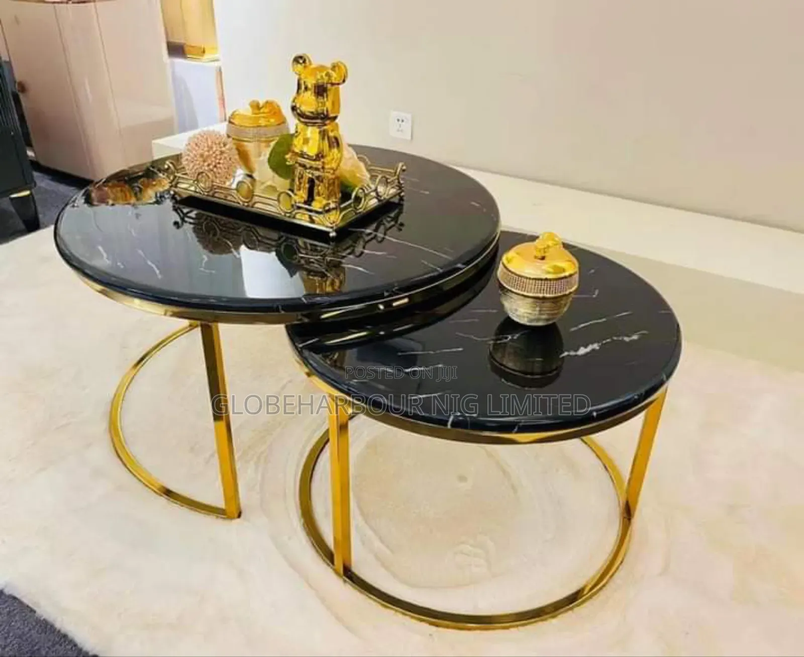 2in1 Mable Top Center Table