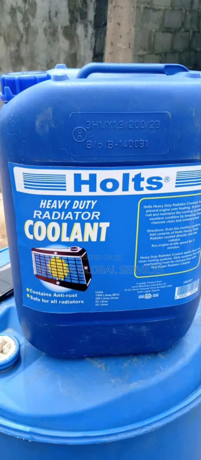 Holts Radiator Coolant- 20litres Green Coolant