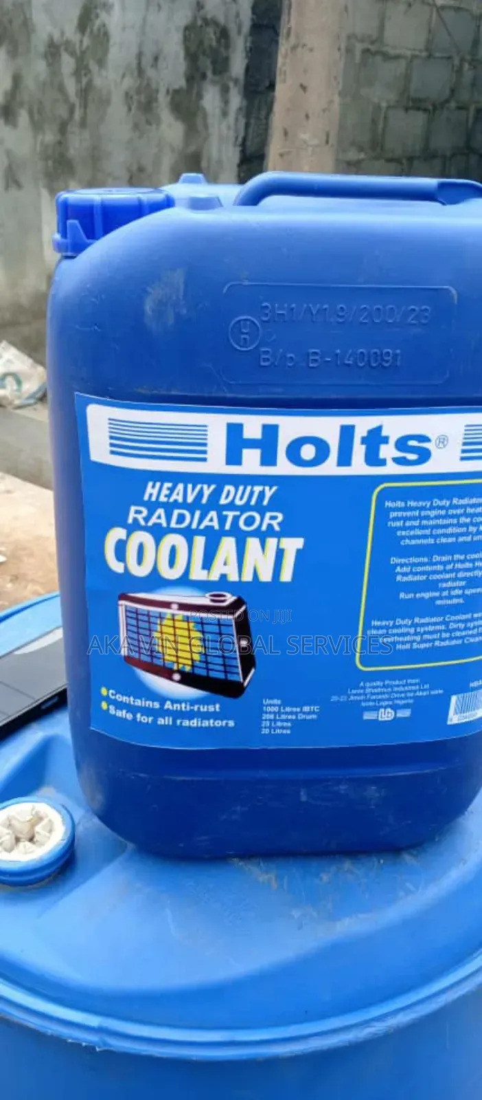 Holts Radiator Coolant- 20litres Green Coolant