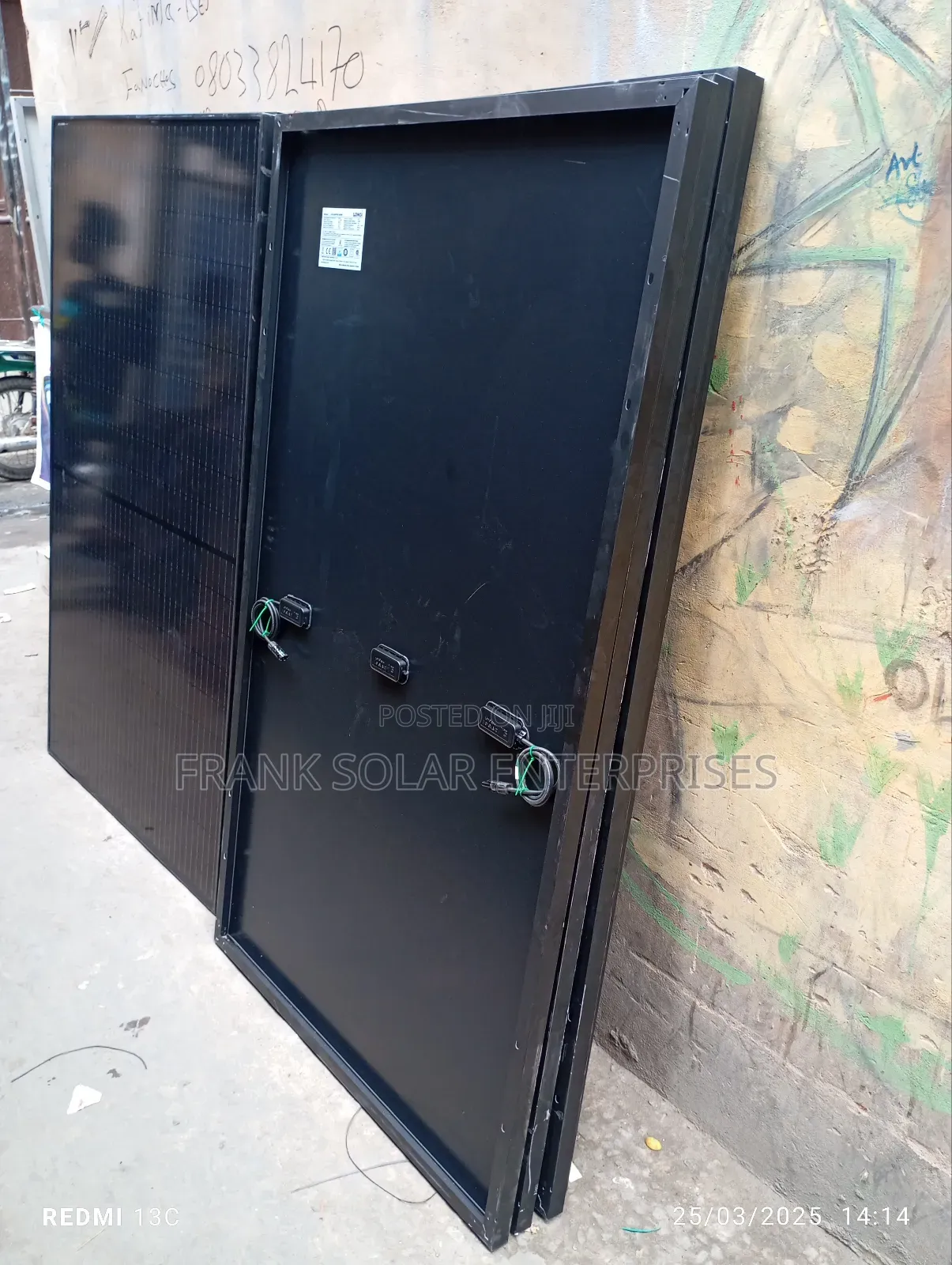 Longi All Black Solar Panel 550watts