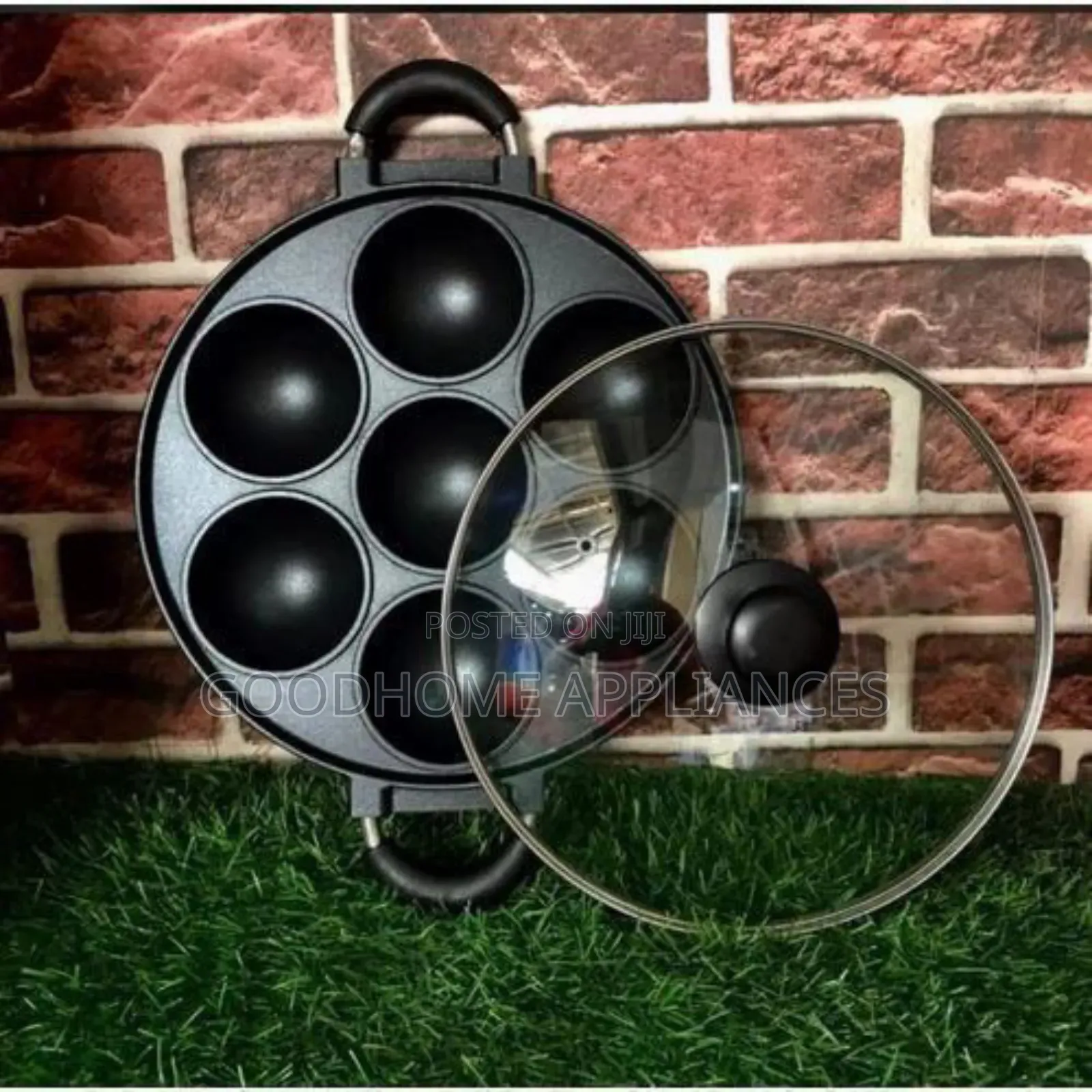 7 Holes Masa Pan With Cover
